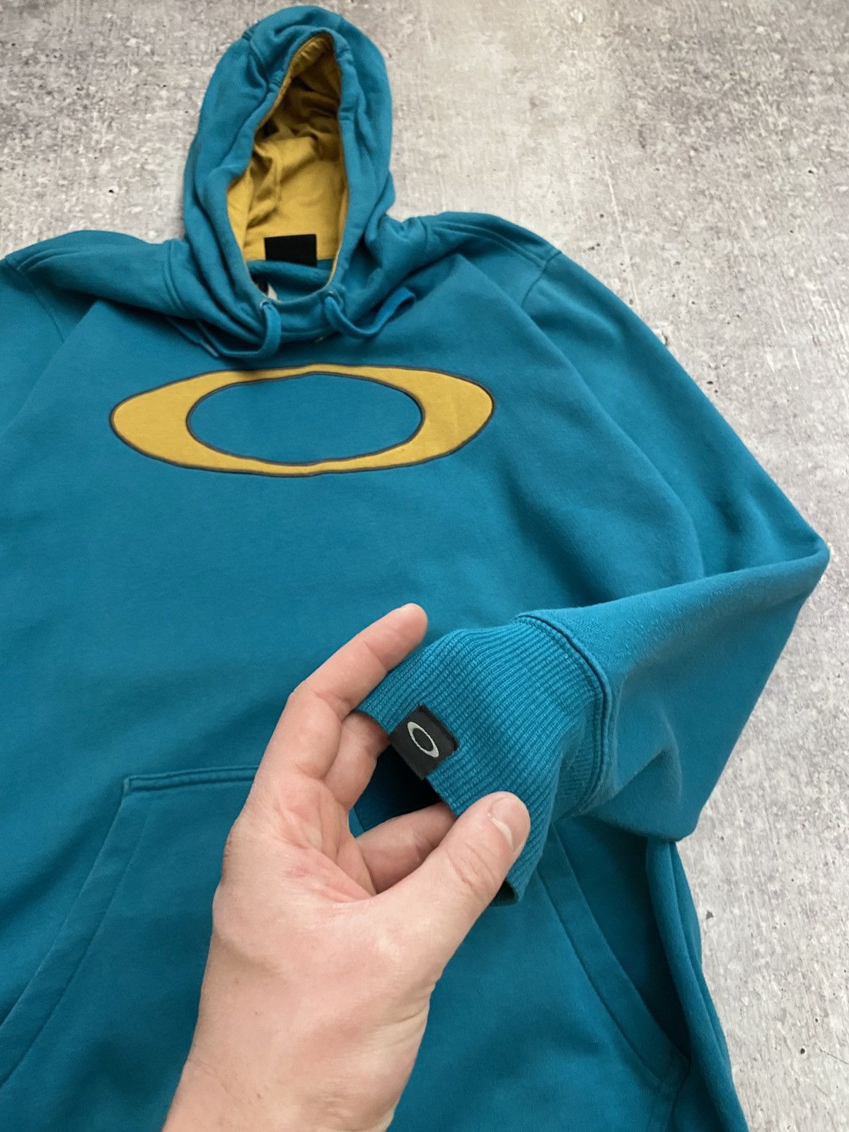 Oakley × Vintage 🔥OAKLEY BIG LOGO HOODIE Size US M / EU 48-50 / 2 - 6 Thumbnail