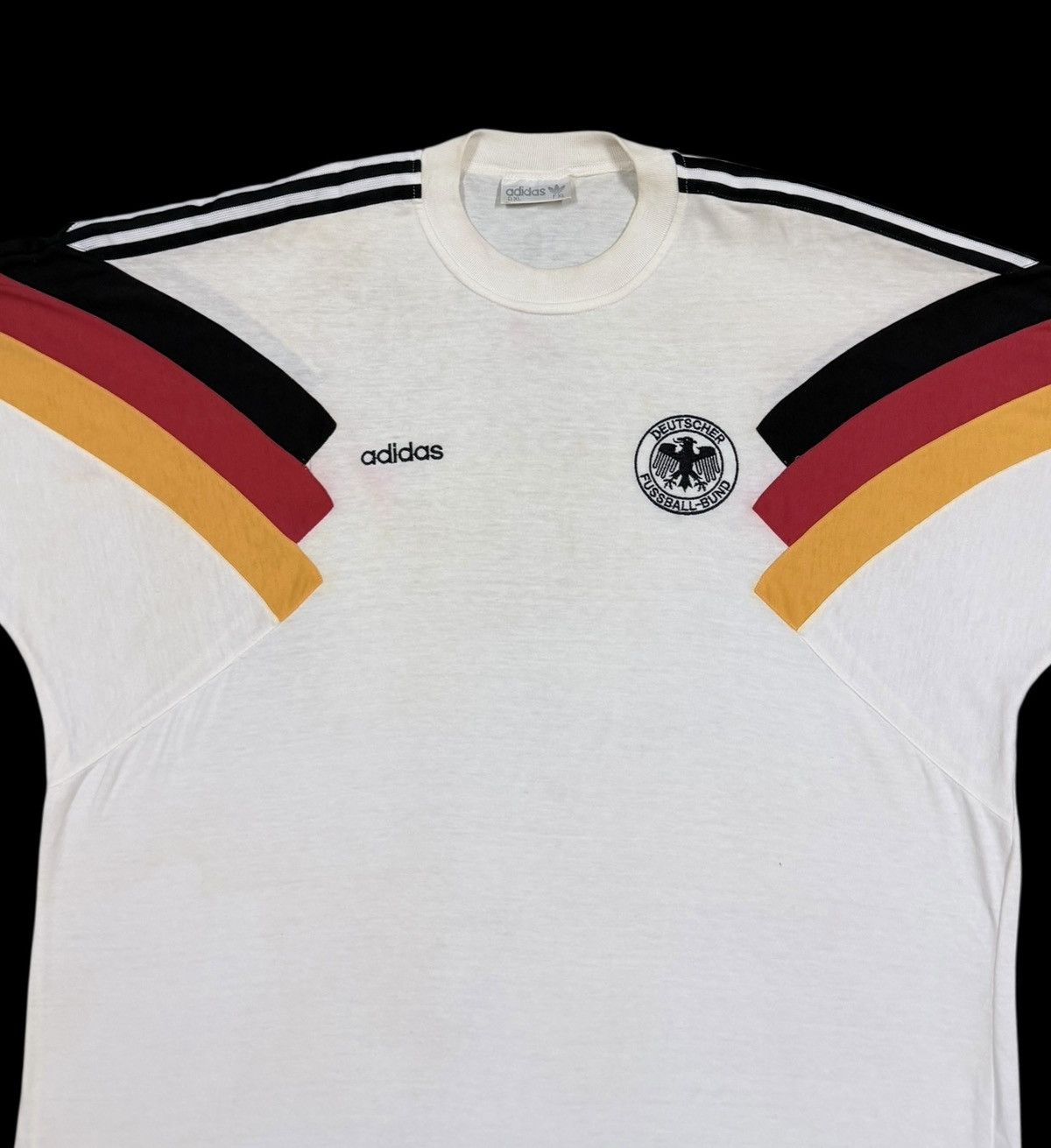 Adidas Vtg🔥90’s Maglia Calcio Germany Adidas Deutschaland Size US XXL / EU 58 / 5 - 3 Thumbnail