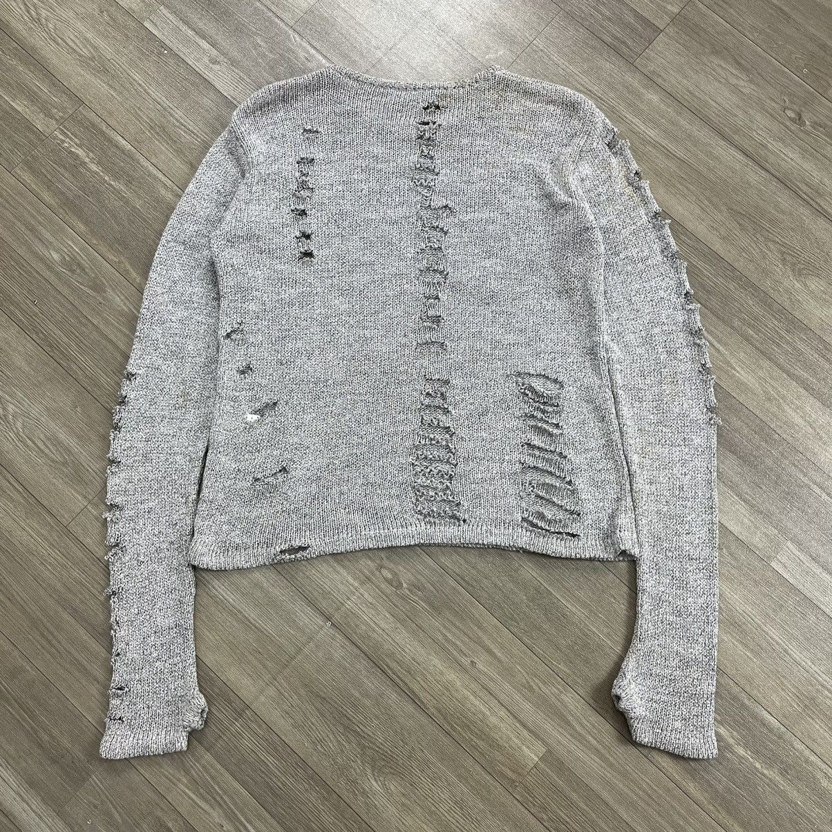 agnes b. Vintage Agnes b. Paris Distressed Knitted Balenciaga Style Size US S / EU 44-46 / 1 - 15 Thumbnail