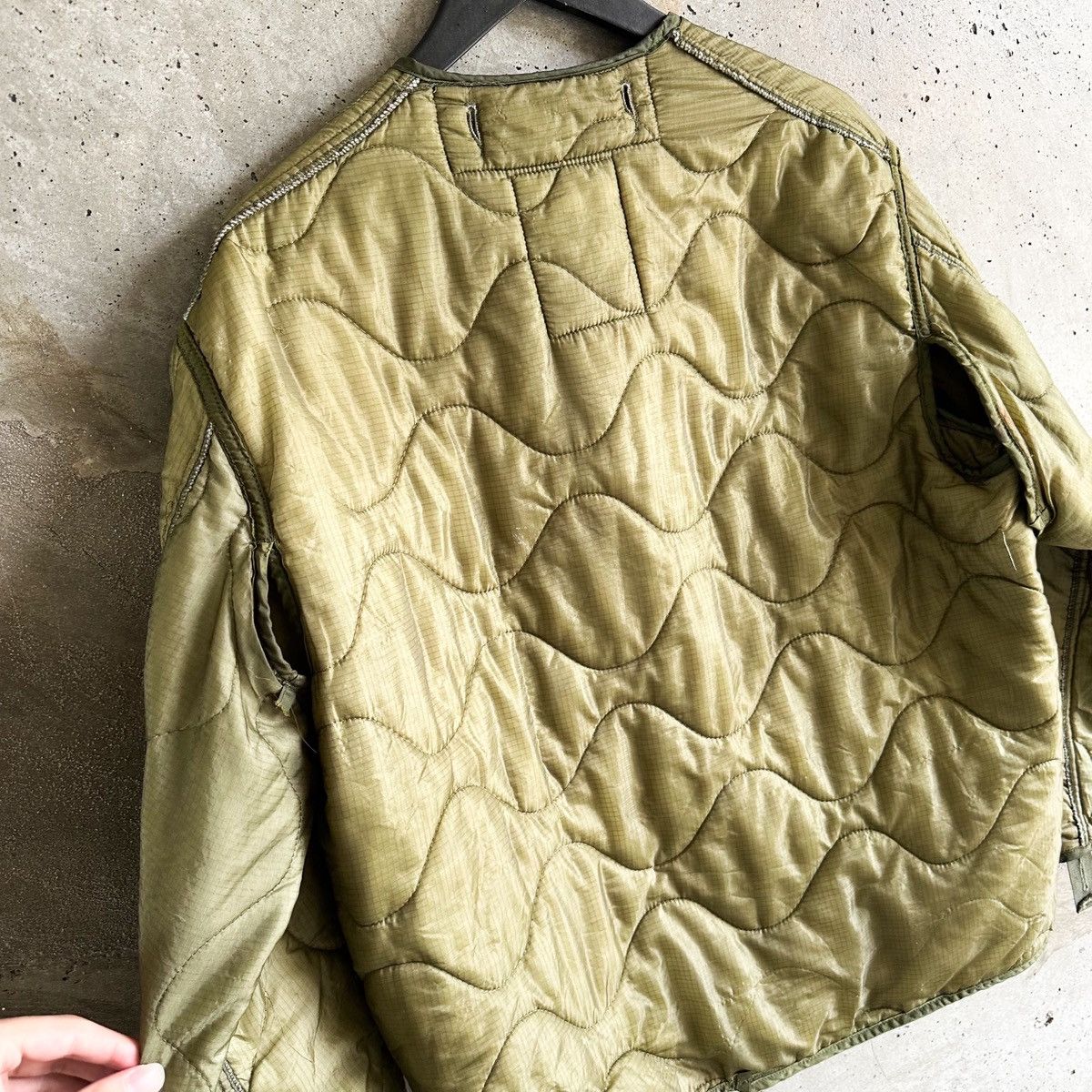Vintage Vintage Sun faded M-65 Quilted Field Jacket Size US L / EU 52-54 / 3 - 2 Thumbnail