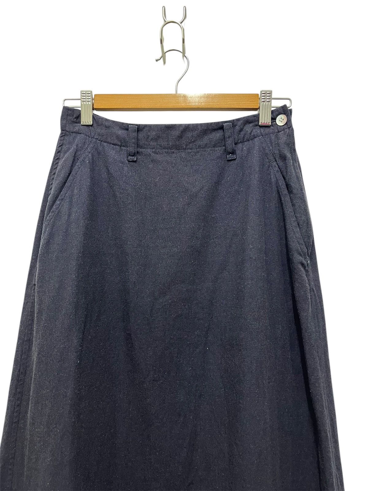 Issey Miyake Vintage Plantation by Issey Miyake Rayon Cotton Skirt Size 27" / US 4 / IT 40 - 3 Thumbnail