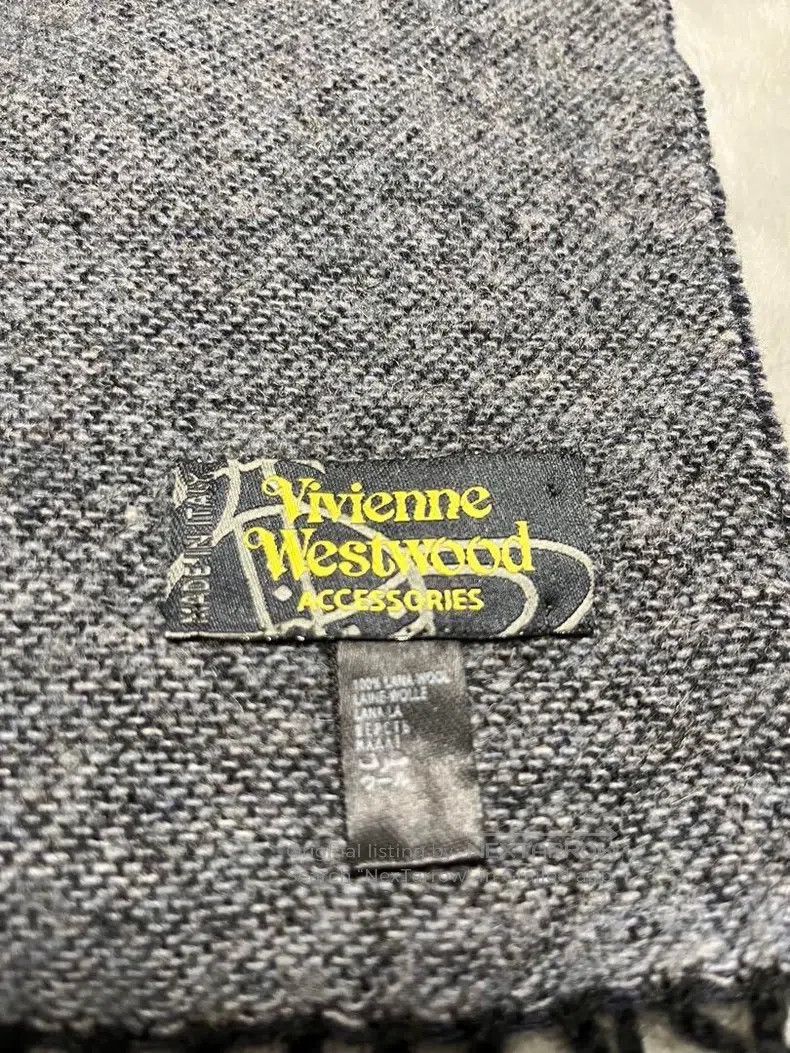 Vivienne Westwood Vivienne Westwood Funny graffiti scarf Size ONE SIZE - 2 Thumbnail