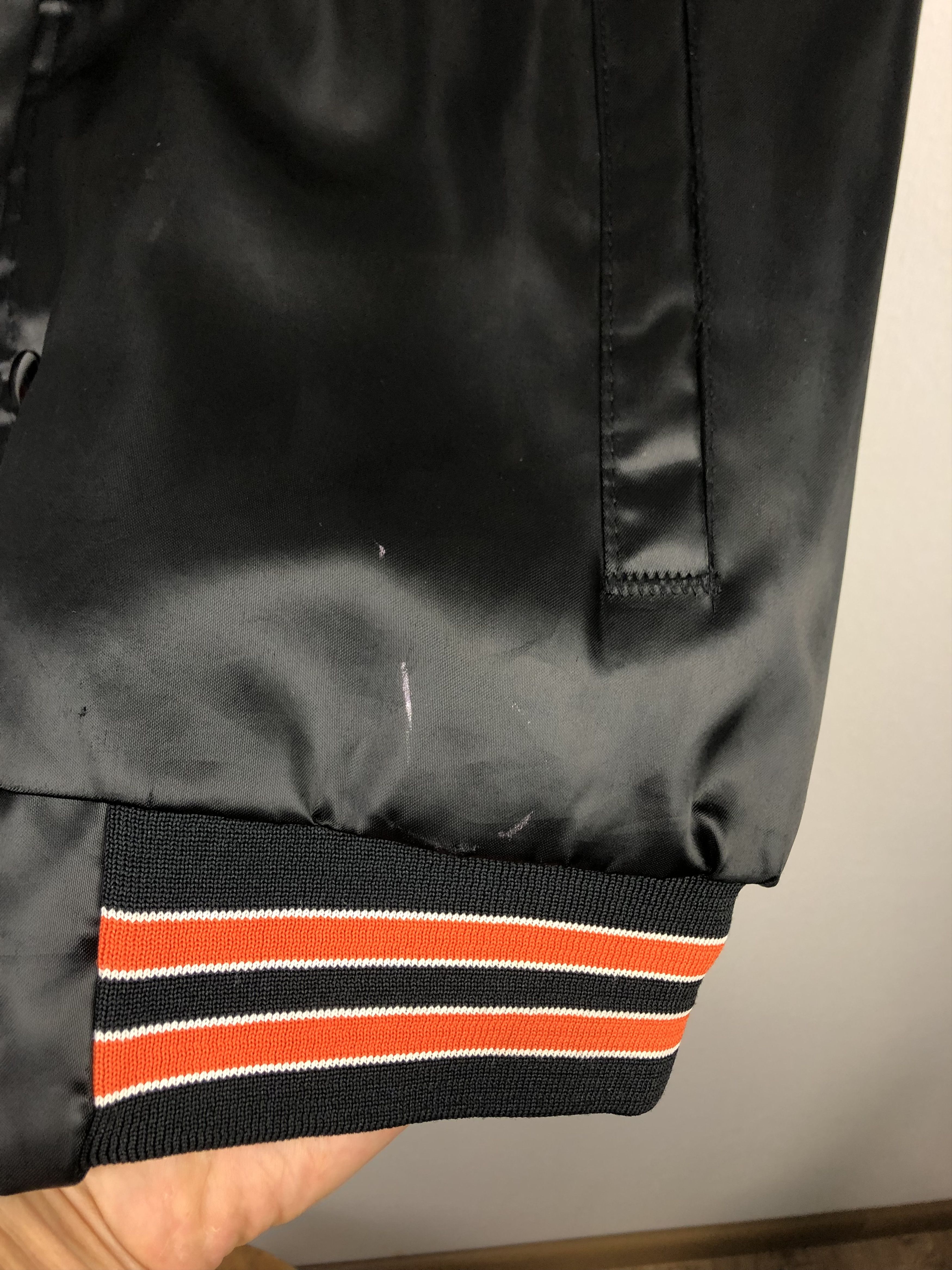 Chalk Line Vintage Cincinnati Bengals Chalk Line Satin Bomber Jacket Size US L / EU 52-54 / 3 - 7 Thumbnail