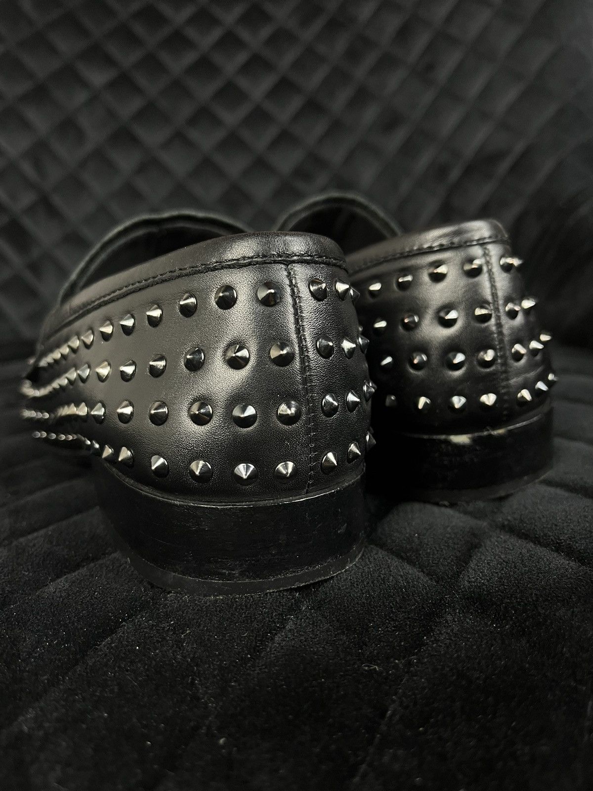 ASH Ash leather mocassin with studs loafers shoes Size US 7 / IT 37 - 5 Thumbnail