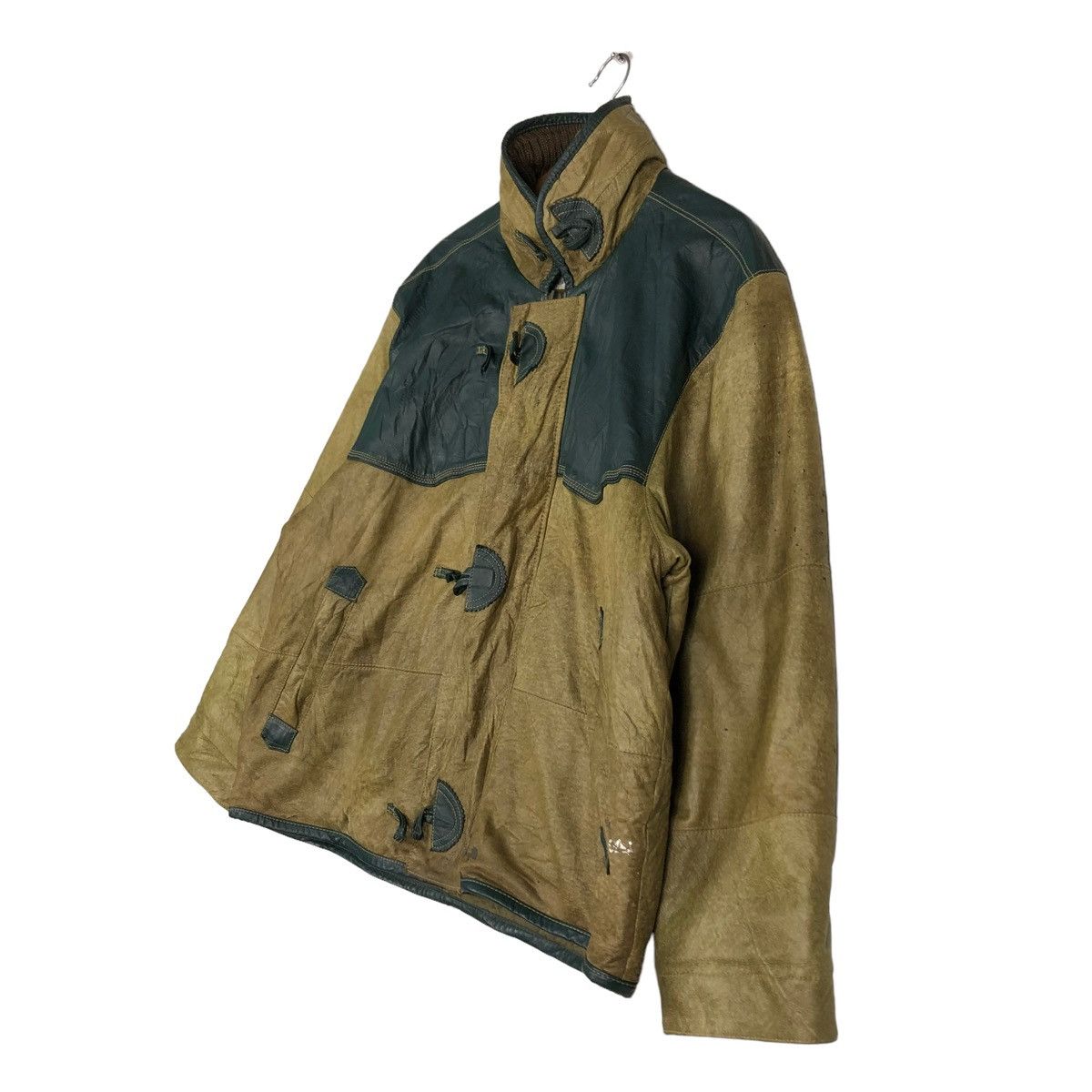 Japanese Brand 🔥VTG SHEEPSKIN LEATHER JACKET CION GINZA TOKYO ISSEY MIYAKE Size US M / EU 48-50 / 2 - 2 Thumbnail