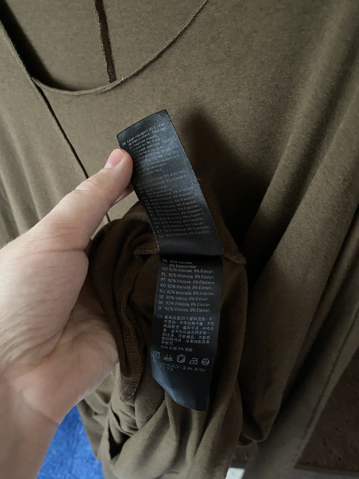 OSKA OSKA Asymmetric Avant-Gard Brown designer dress Size XL / US 12-14 / IT 48-50 - 5 Thumbnail