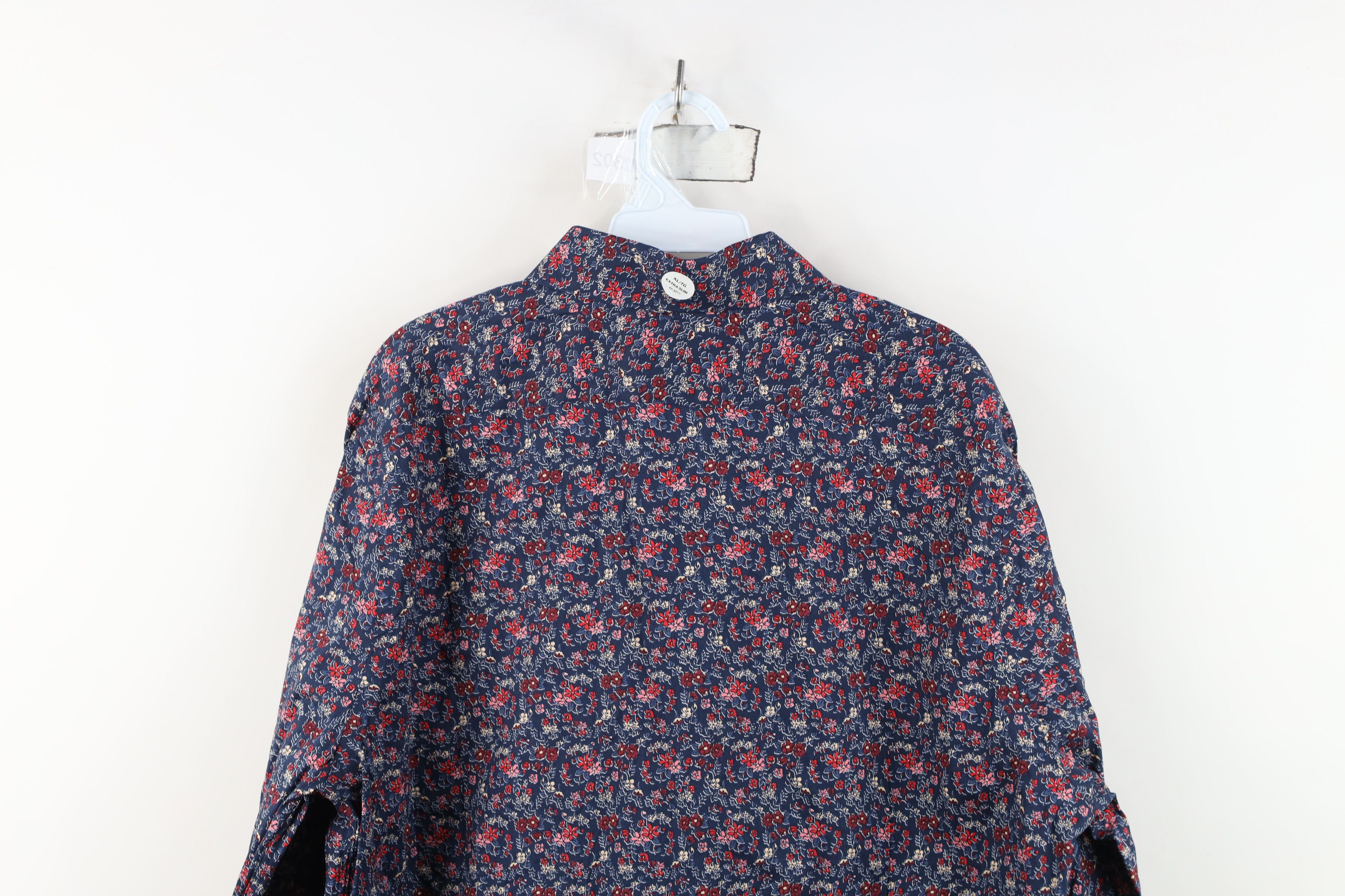 Express New Express Fit Flower Floral All Over Print Button Shirt Size US XL / EU 56 / 4 - 11 Thumbnail