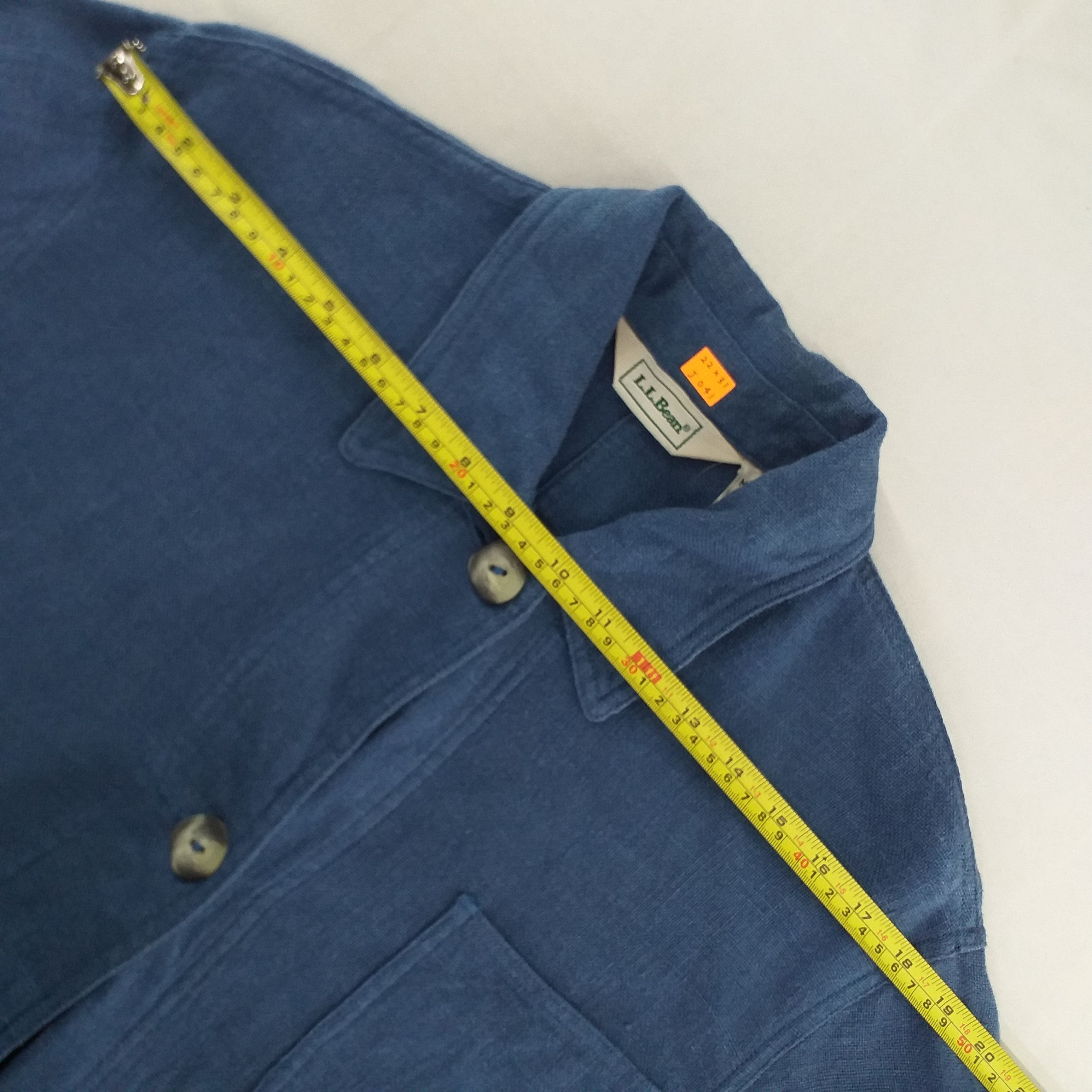 L.L. Bean Vintage LL.Bean Linen Chore Jacket -J041 Size US M / EU 48-50 / 2 - 4 Thumbnail