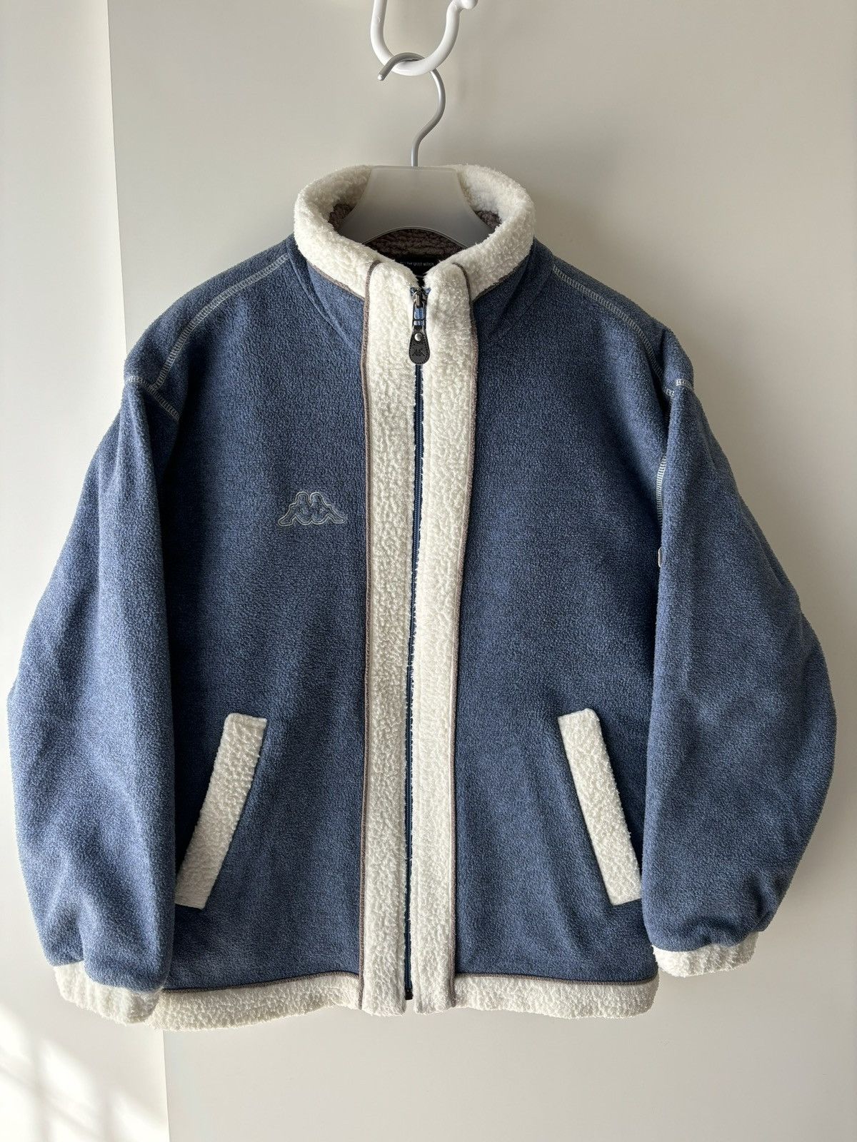 Kappa Vintage 90's Sherpa Fleece Jacket