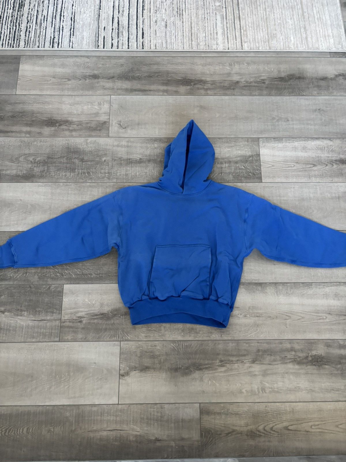 Gap × Yeezy Yeezy Gap Perfect Hoodie Blue Medium Size US M / EU 48-50 / 2 - 3 Thumbnail