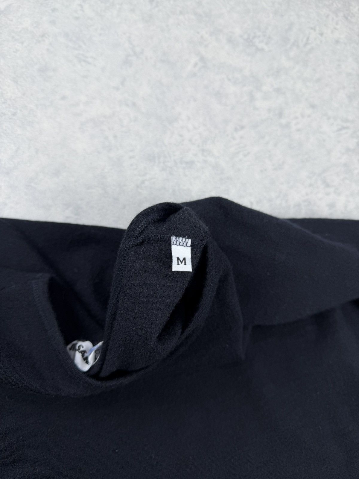 Jil Sander Jil Sander Navy Wool Blend Long Sleeve Top Size M Size M / US 6-8 / IT 42-44 - 6 Thumbnail
