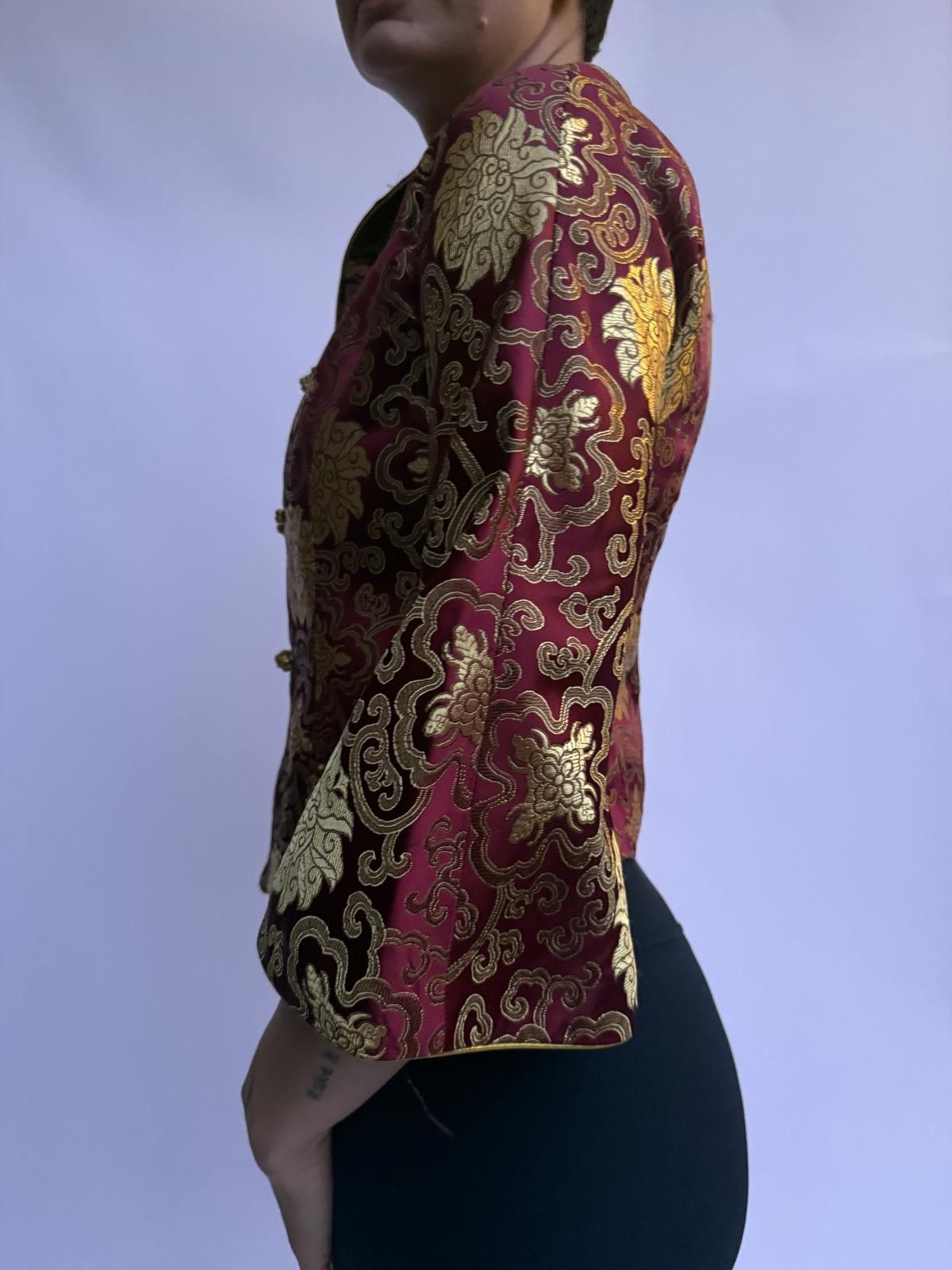 The Unbranded Brand Classic Chinese Kimono Brocade Size ONE SIZE - 2 Thumbnail