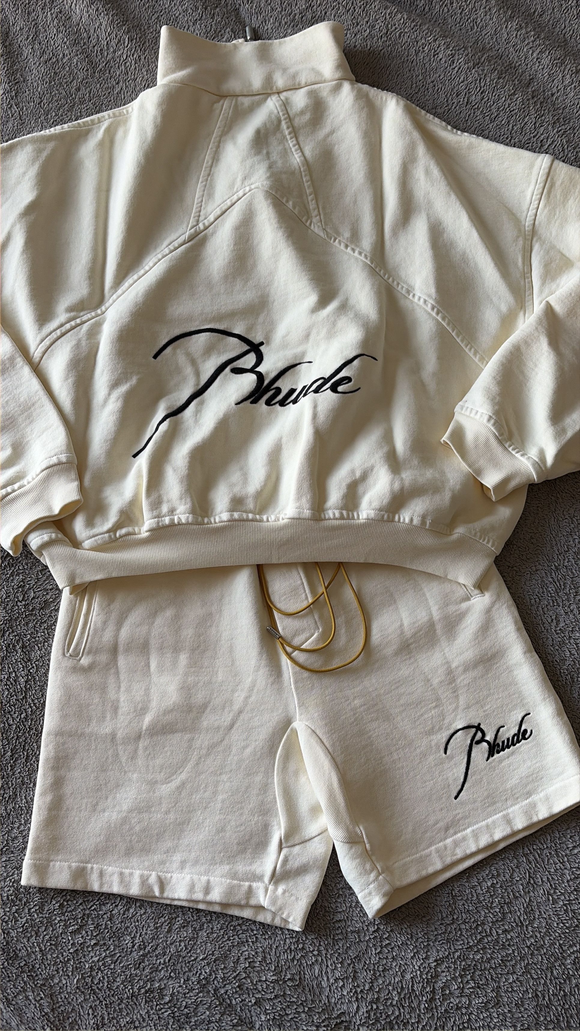 Rhude Rhude SS21 Quarter Zip & Short Set Size US S / EU 44-46 / 1 - 2 Thumbnail