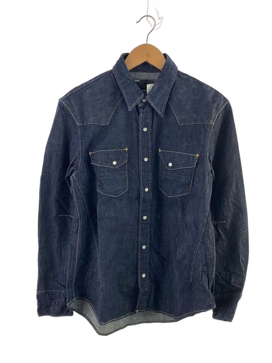 Number (N)ine Western Denim Button Shirt Size US XL / EU 56 / 4 - 1 Thumbnail