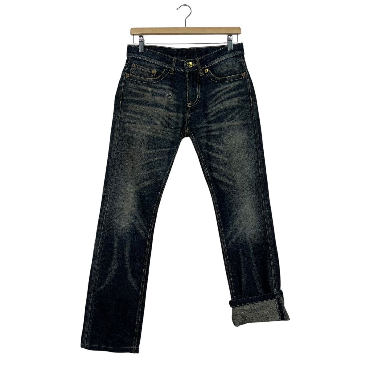 Japanese Brand Vintage Trim Co Ltd Denim Size US 28 / EU 44 - 12 Thumbnail