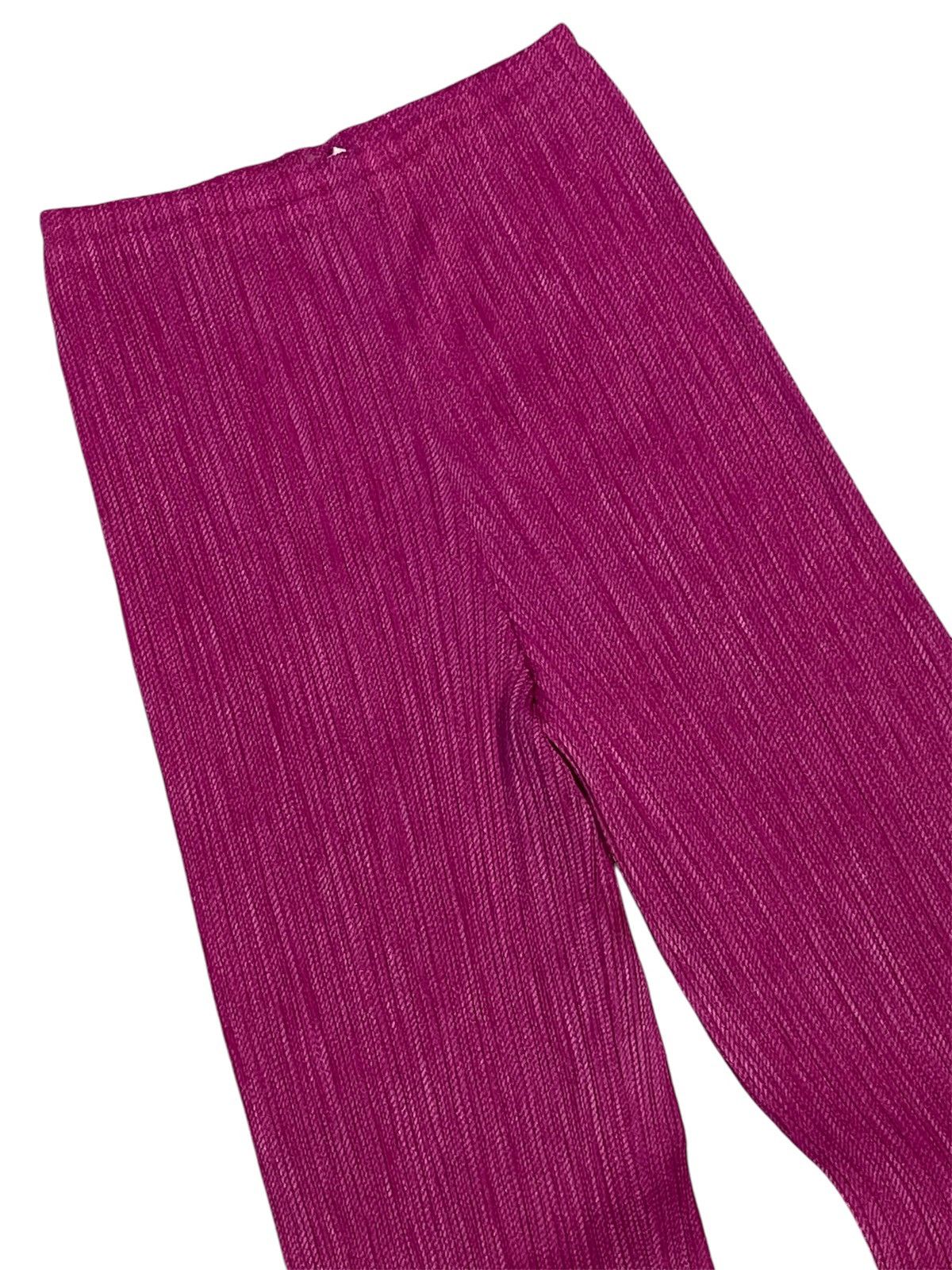 Pleats Please Issey Miyake Pleats Please Pleated Wide Leg Trousers Pants Size 28" / US 6 / IT 42 - 4 Thumbnail