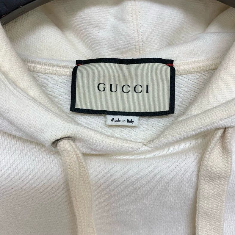 Gucci Gucci Beige sequin hooded sweatshirt 2503-Nextarrow Size US L / EU 52-54 / 3 - 3 Thumbnail