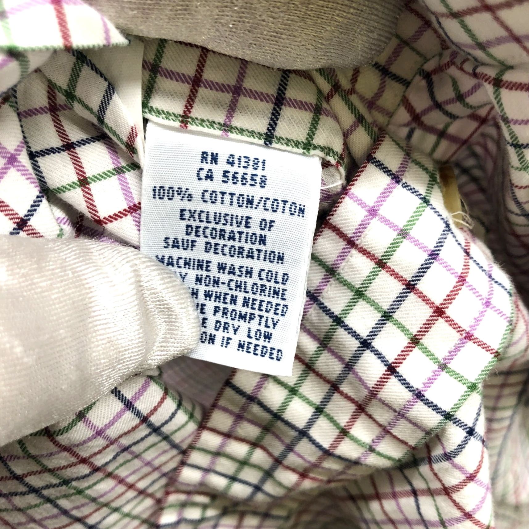 Ralph Lauren Ralph Lauren Button-Down Shirt Mens M Multicolor Grid Plaid Long Sleeve Cotton Size US M / EU 48-50 / 2 - 7 Thumbnail