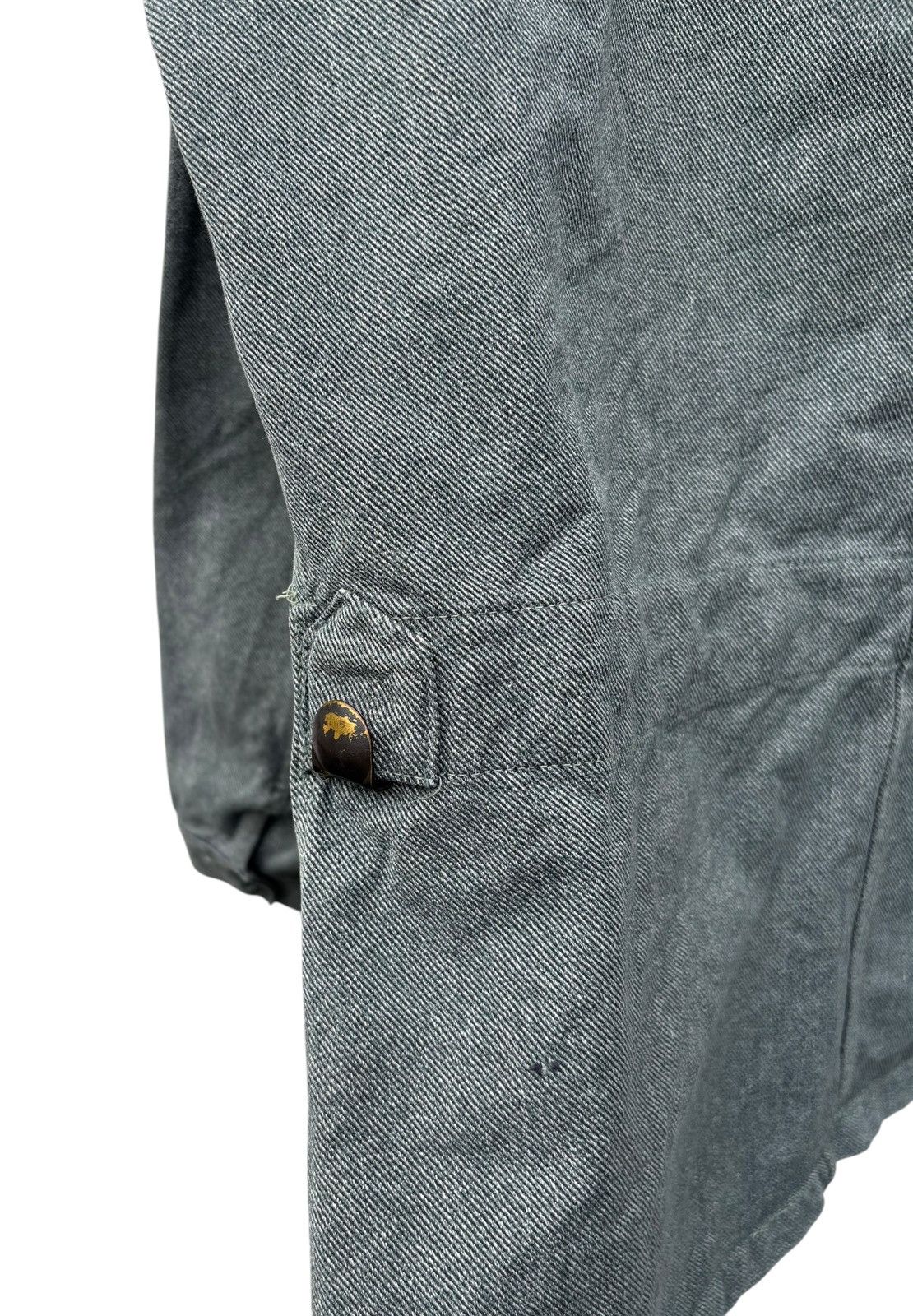 Vintage Vintage 70s Swiss Army Selvedge Military Work Jacket Size US M / EU 48-50 / 2 - 18 Thumbnail