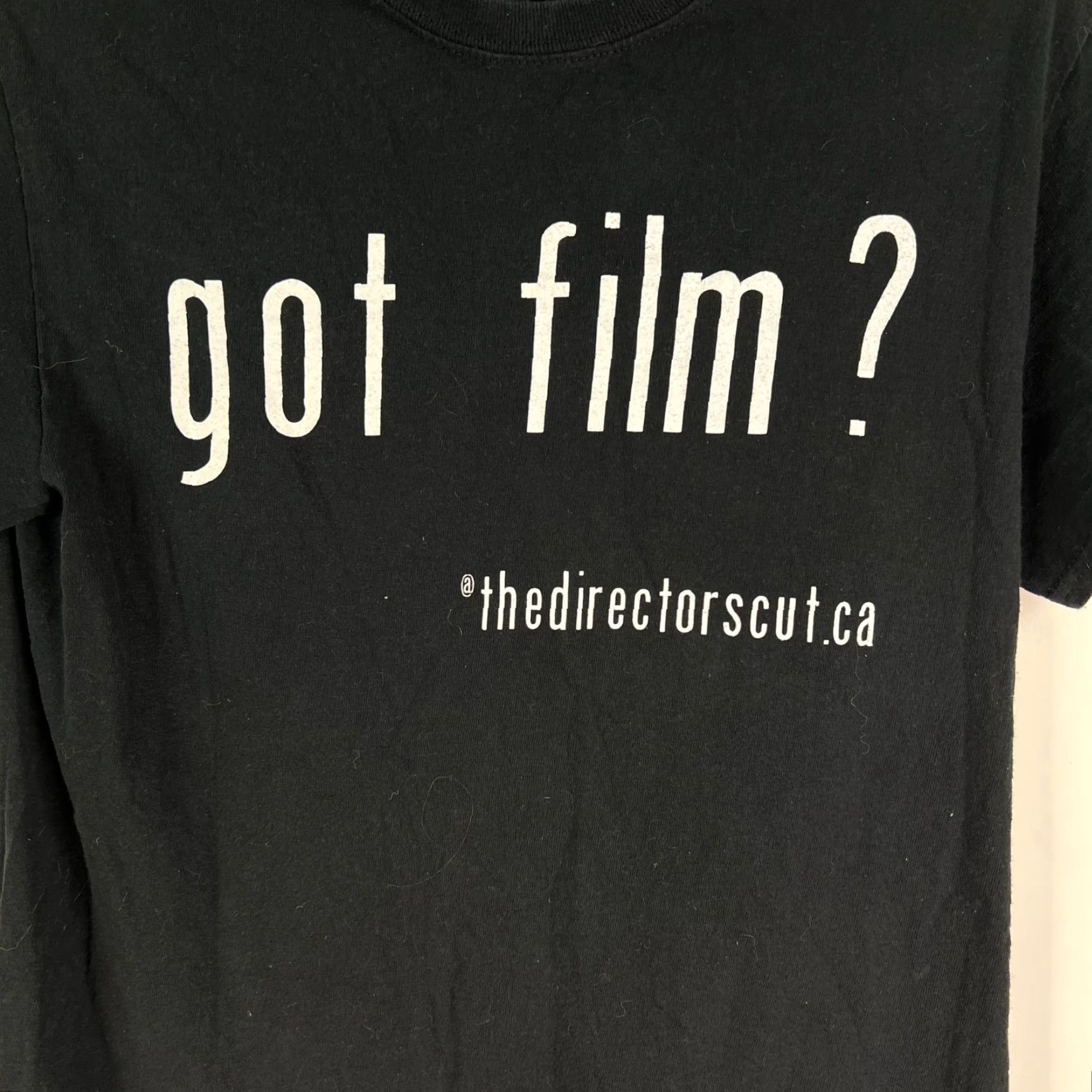Vintage Film Crew T-Shirt Adult Small Black Graphic Print 90s Movie Mens Size US S / EU 44-46 / 1 - 2 Thumbnail