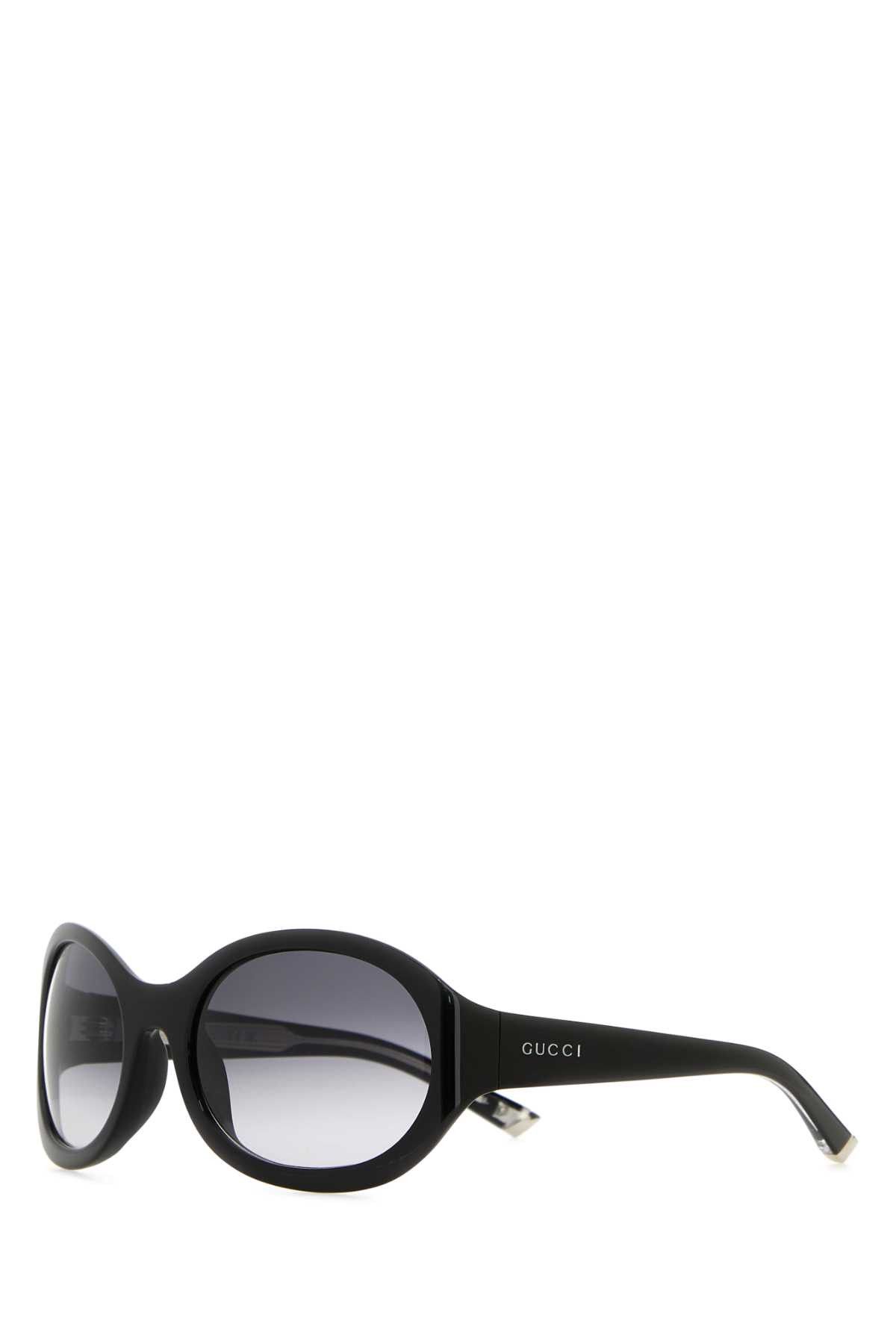 Gucci Black Acetate Sunglasses Size ONE SIZE - 1 Thumbnail