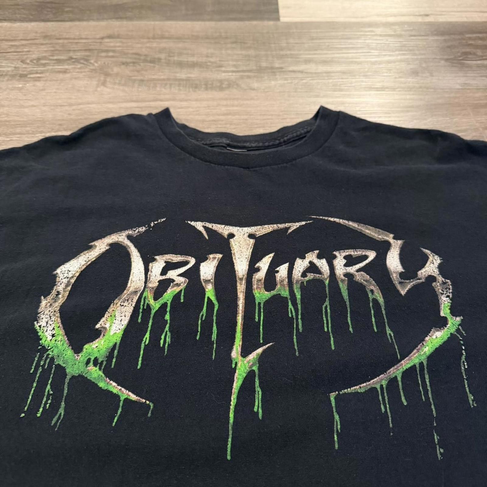 Other obituary logo t shirt 2010s XL Size US XL / EU 56 / 4 - 4 Thumbnail
