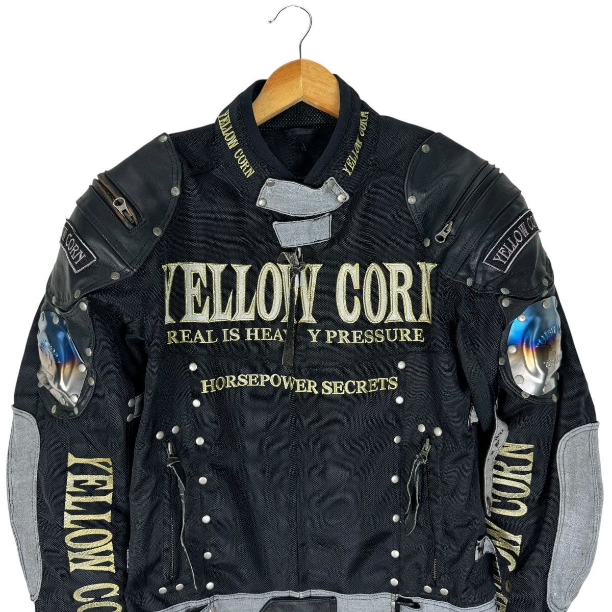 YELLOW CORN ☀️YELLOW CORN PADDING SLEDGE HAMMER RACING TEAM JACKET Size US L / EU 52-54 / 3 - 3 Thumbnail