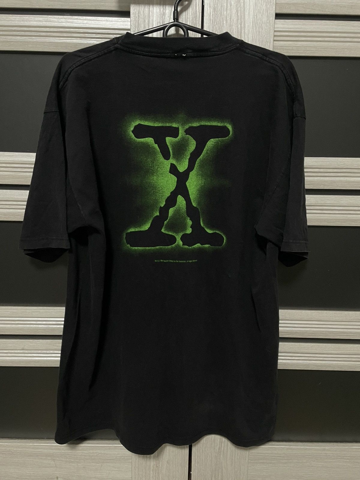Vintage Vintage 1994 The X Files Movie Horror T Shirt 90s TV Show Size US XL / EU 56 / 4 - 1 Thumbnail