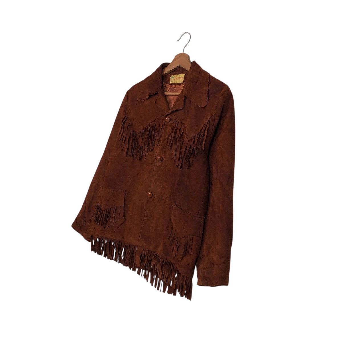 Other 📌Vintage Biker Leather Jacket Western Design Franca Size US L / EU 52-54 / 3 - 3 Thumbnail