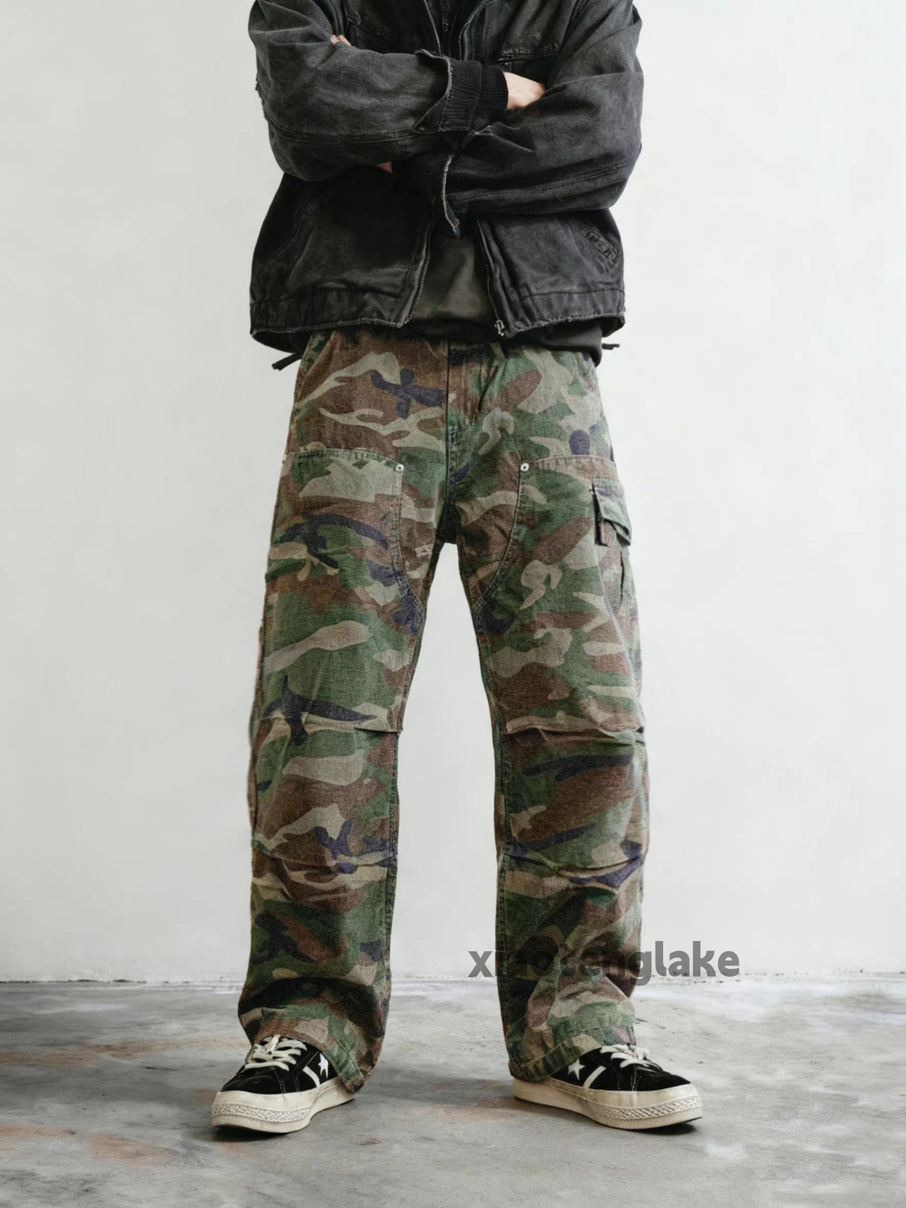 Vintage otl vale carhartt style military loose hiphop camo pants Size US 28 / EU 44 - 3 Thumbnail