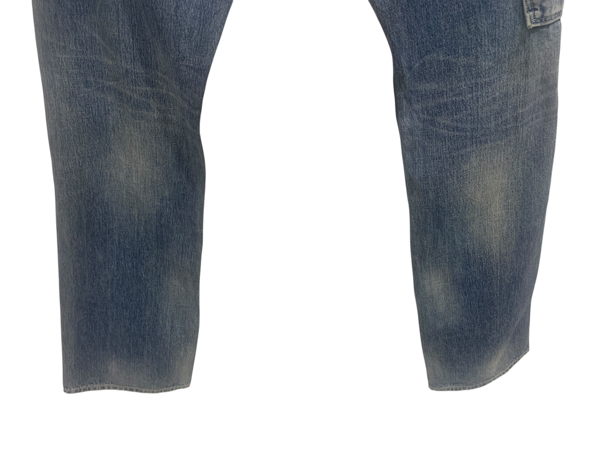 Oshkosh Oshkosh Carpenter Denim Pants Light Wash Workwear Size US 28 / EU 44 - 8 Thumbnail