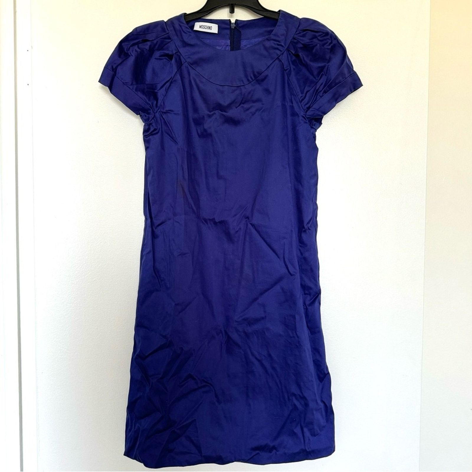 Moschino Moschino Dress, Size 6, Purple, Authentic Size M / US 6-8 / IT 42-44 - 1 Thumbnail
