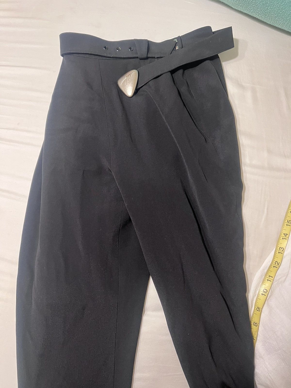 Thierry Mugler Vintage Thierry Mugler Pantsuit with belt Size S / US 4 / IT 40 - 5 Thumbnail