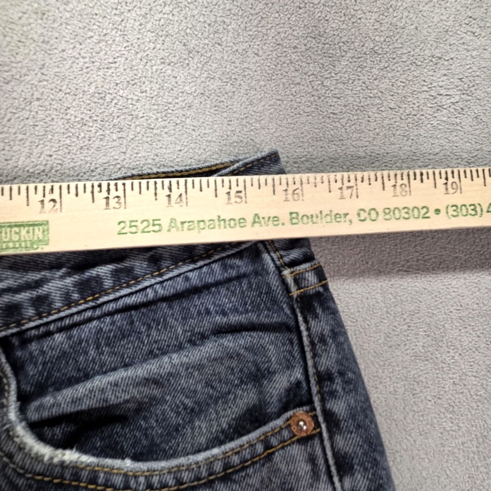 Levi's VINTAGE Levi's 501 Jeans Mens Blue Med Wash Button Fly 31x29 Regular Fit Denim Pants Size US 31 - 3 Thumbnail