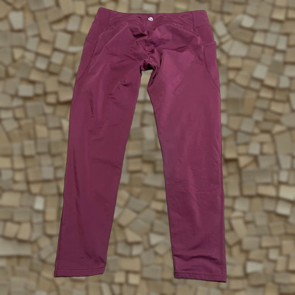Vintage Baleaf Pants Men's 3XL Red Fleece Lined Leggings Pull On Shirt/Joggers? Size 40" / US 18 - 1 Thumbnail