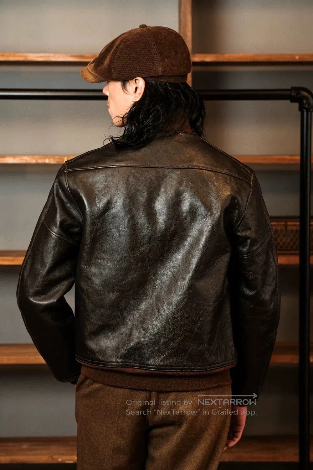 The Real McCoy's real mccoy's type a-1 leather jacket. Size US L / EU 52-54 / 3 - 3 Thumbnail