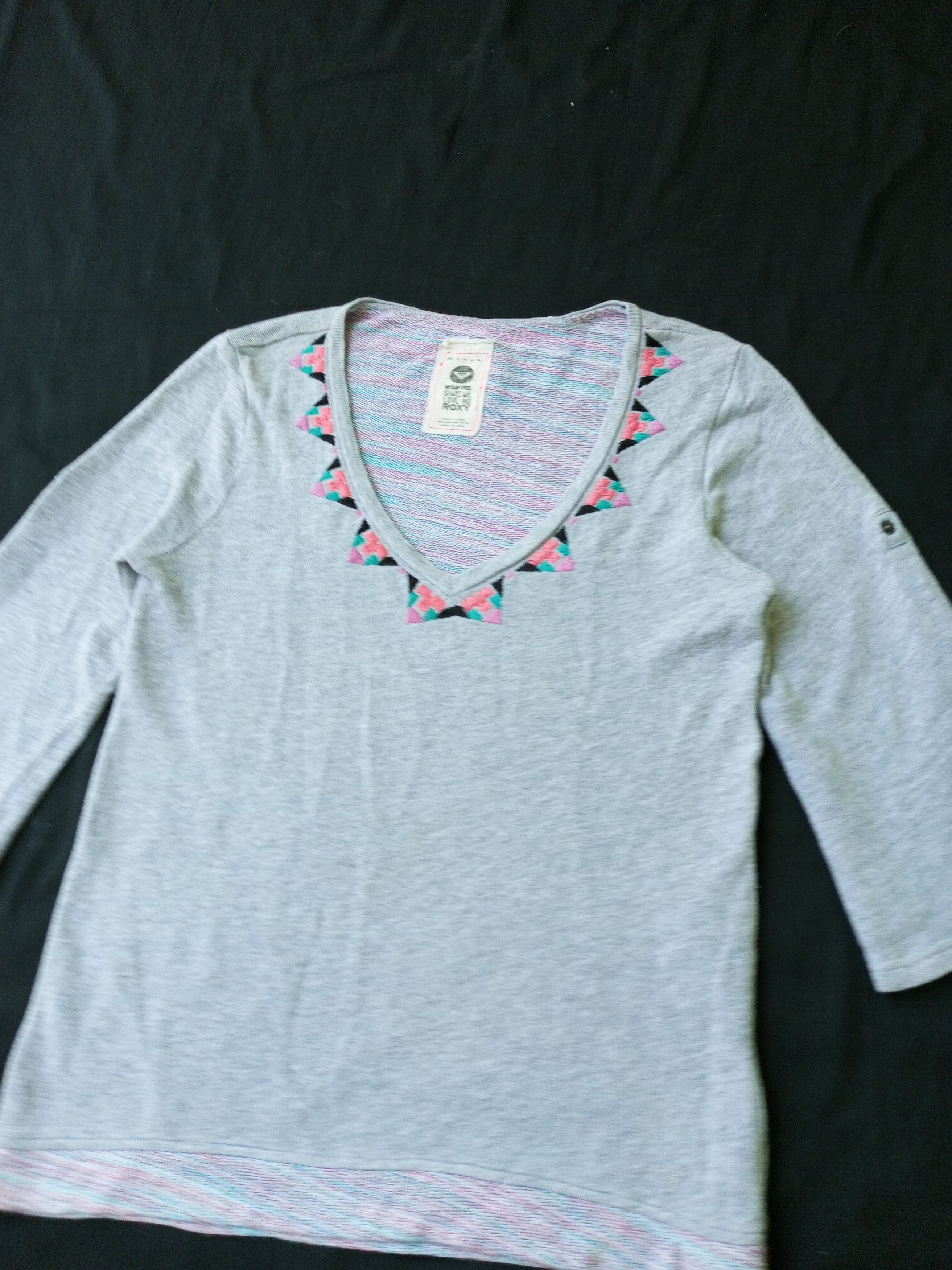 Japanese Brand × Quicksilver × Vintage Vintage 90s Roxy TShirt Size M / US 6-8 / IT 42-44 - 2 Thumbnail