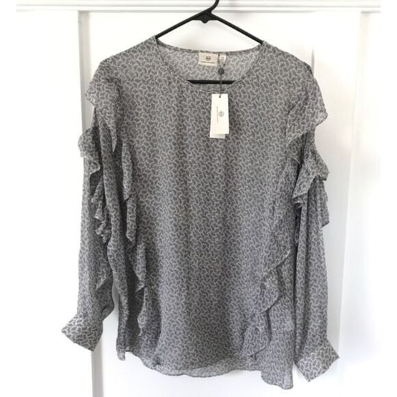 AG Adriano Goldschmied AG Bijou Blouse Size S / US 4 / IT 40 - 10 Thumbnail