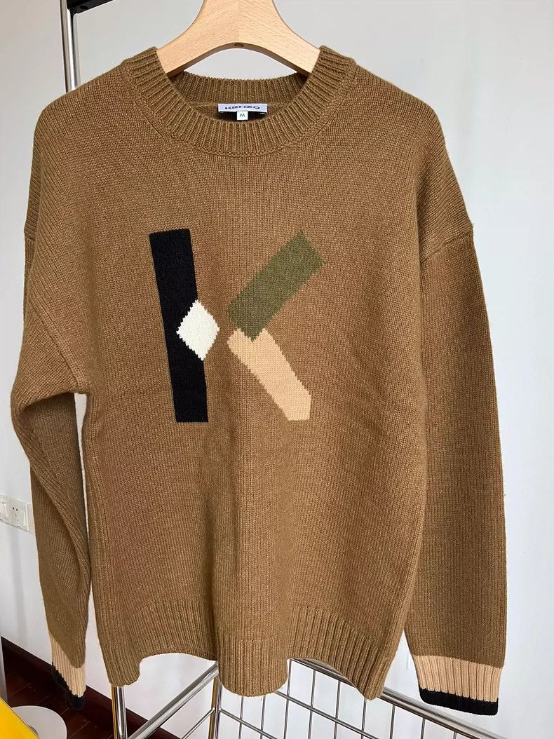 Kenzo KENZO Men's wool sweater Size US M / EU 48-50 / 2 - 2 Thumbnail