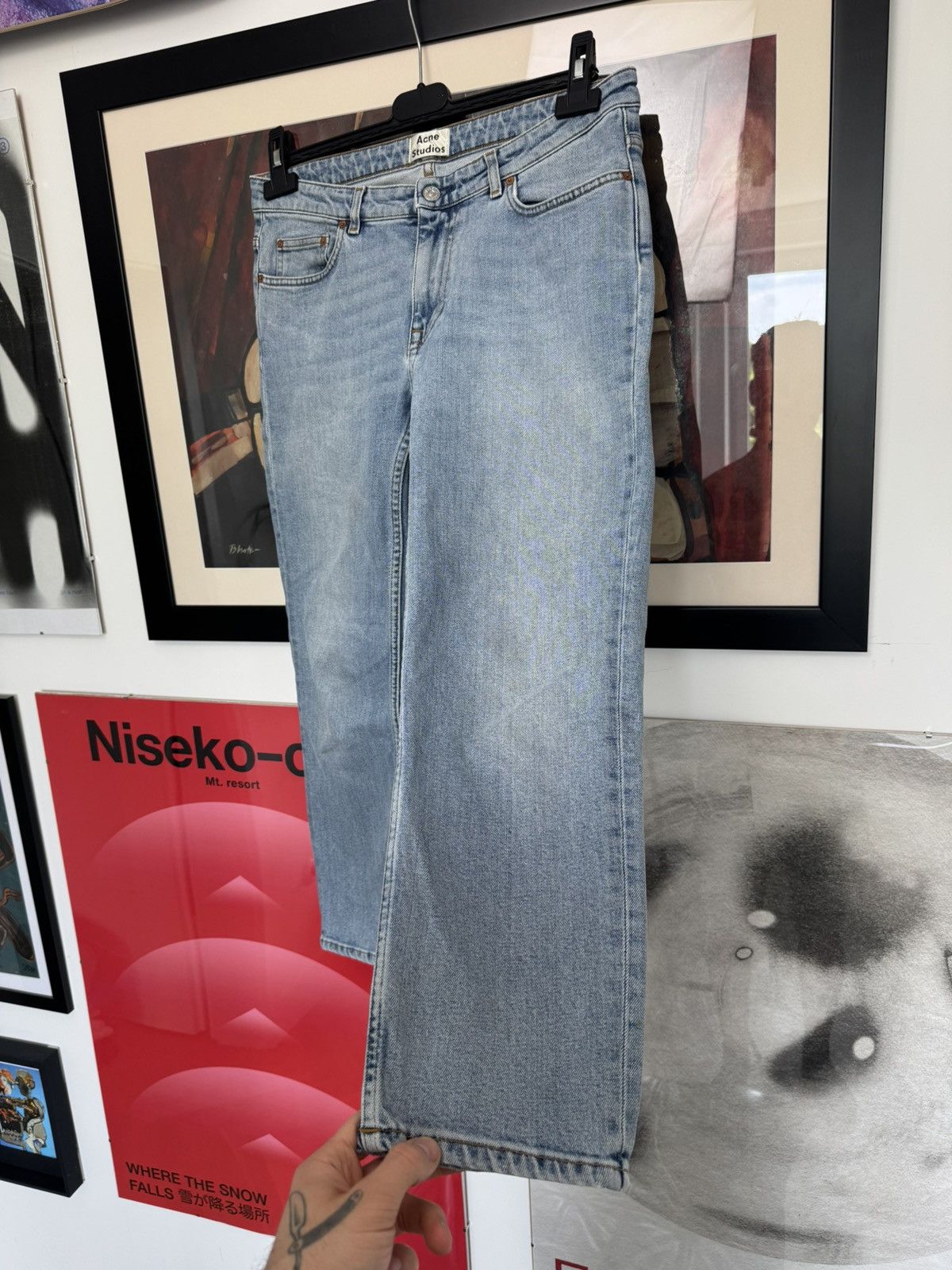 Acne Studios Acne Studios Row Clean LT Vtg Jeans Denim Casual Streetwear Size US 30 / EU 46 - 3 Thumbnail