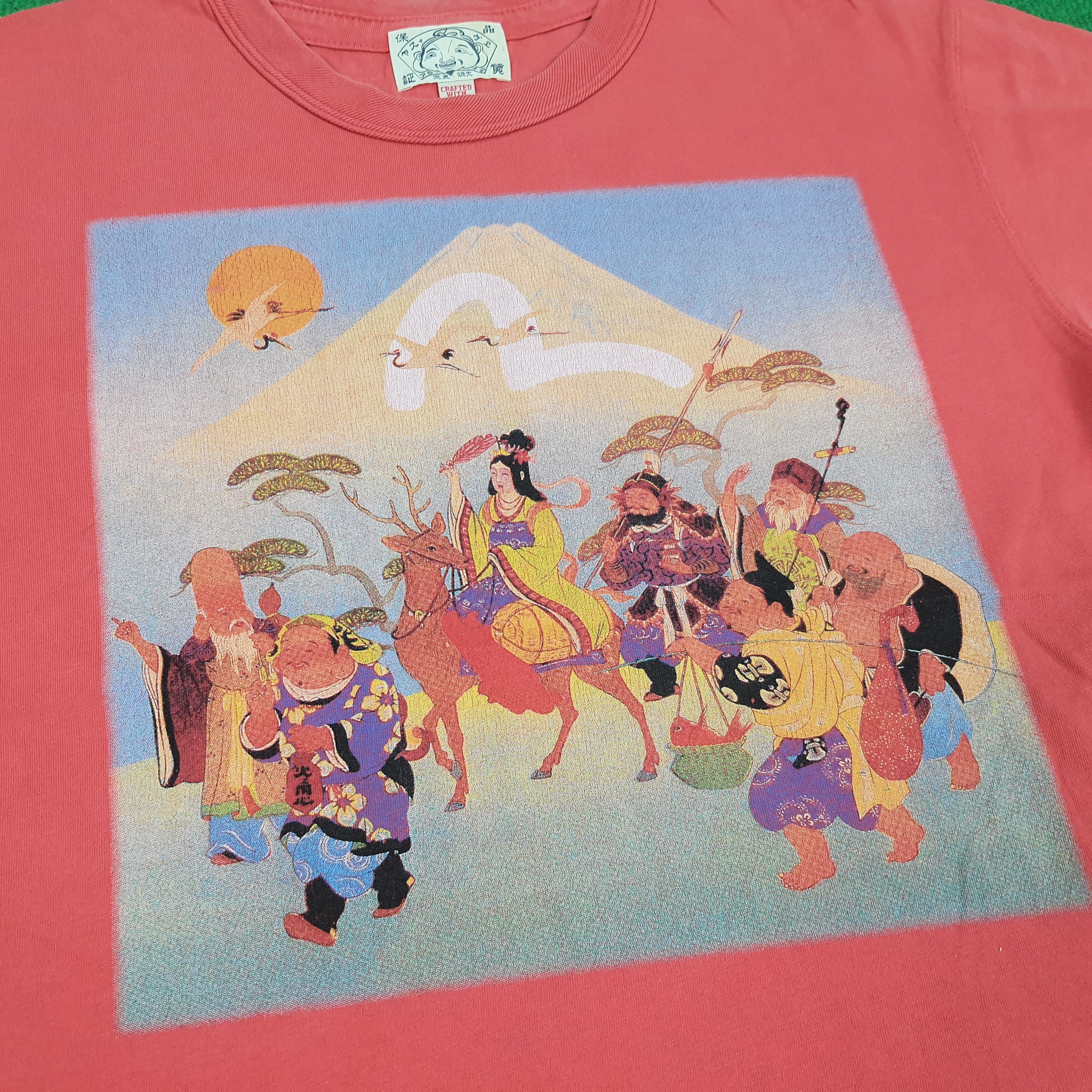 Evisu × Japanese Brand × Vintage Vintage Evisu Japanese Brand Photo Tee Tshirt Size US M / EU 48-50 / 2 - 2 Thumbnail