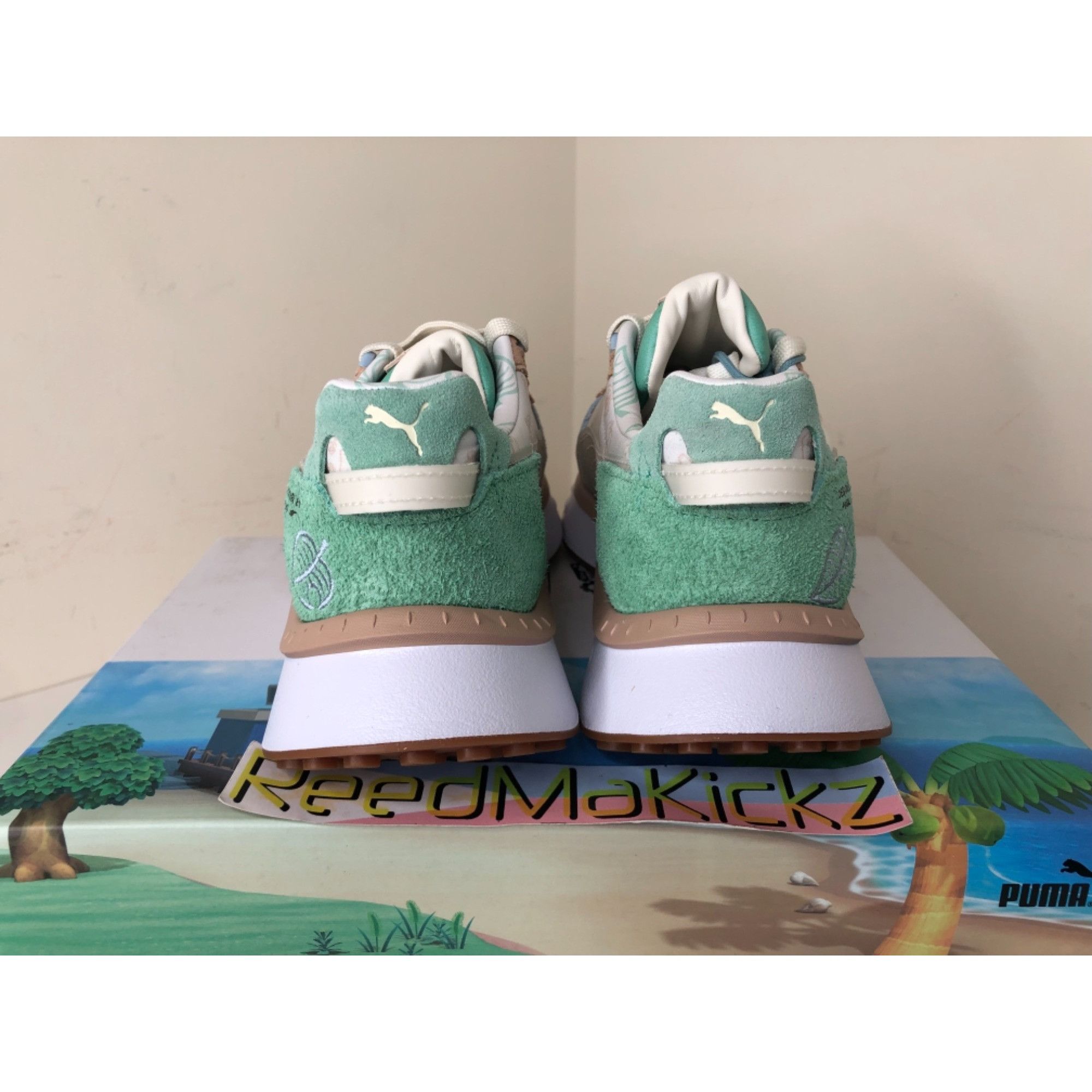 Puma Puma Wild Rider Animal Crossing Womens 8US / GS 6.5Y Size US 8 / IT 38 - 4 Thumbnail