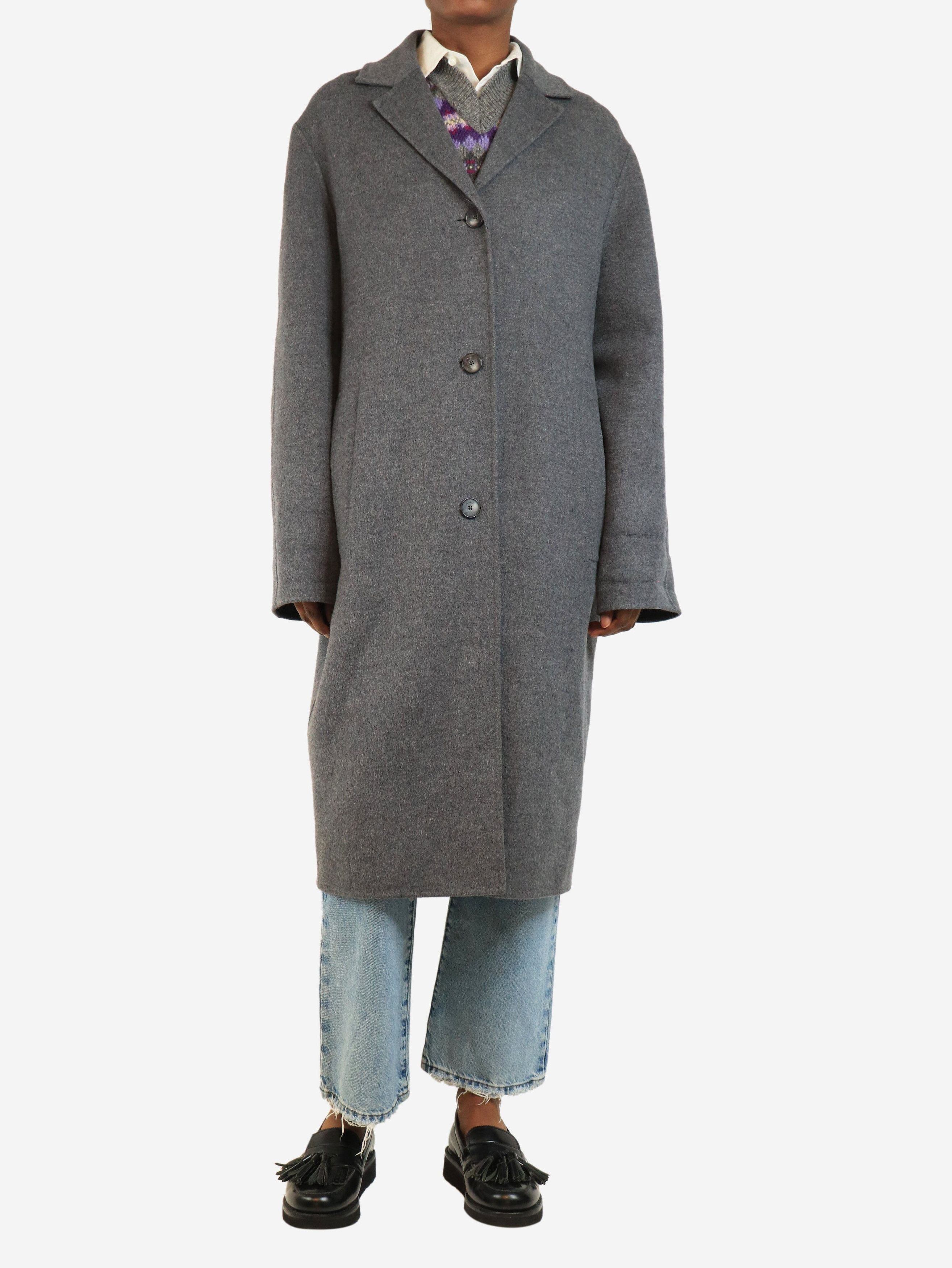 Other Grey cashmere coat - UK 8 Size S / US 4 / IT 40 - 1 Thumbnail