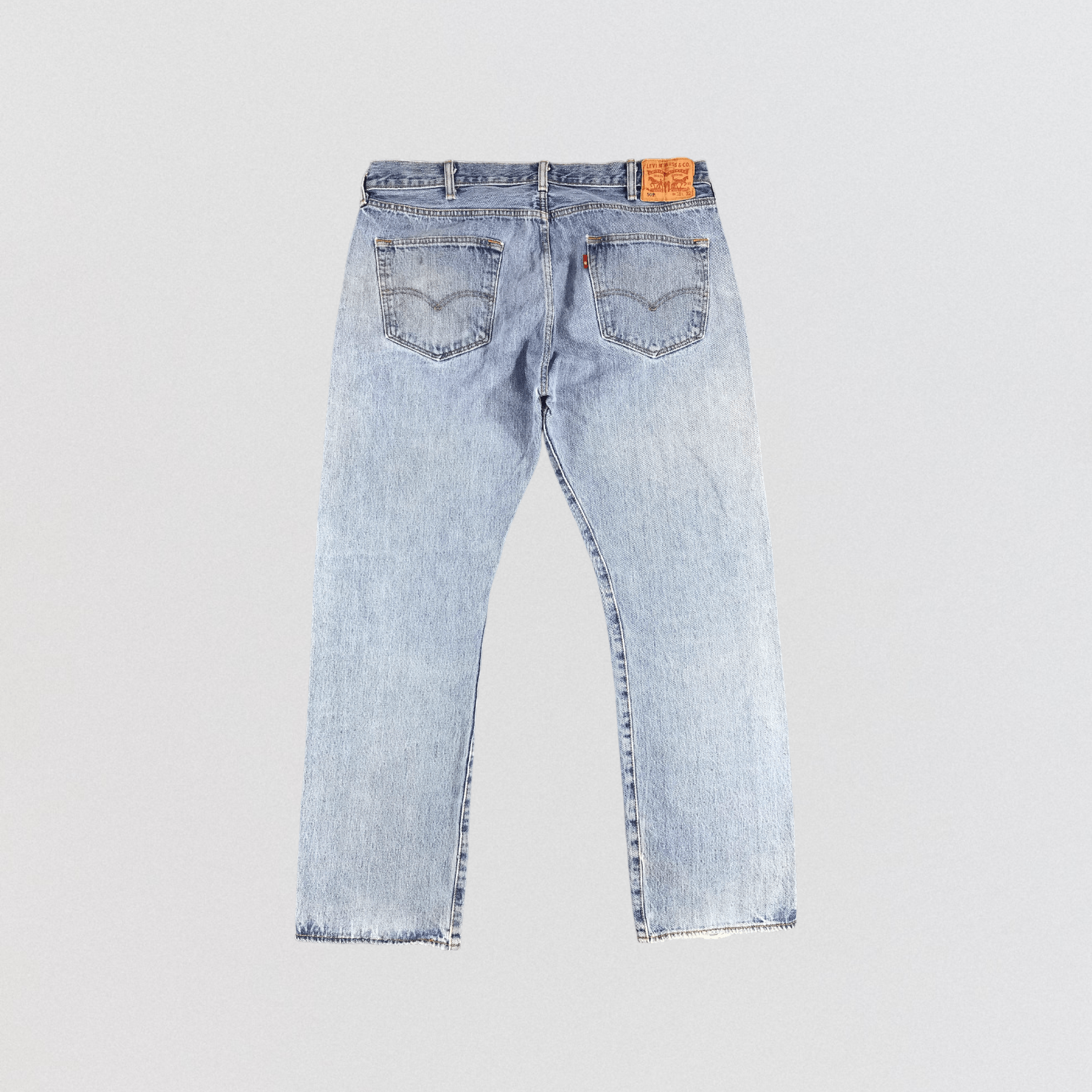 Levi's × Vintage Vintage Light Wash Levis 501 Jeans-JM1272 Size US 38 / EU 54 - 2 Thumbnail