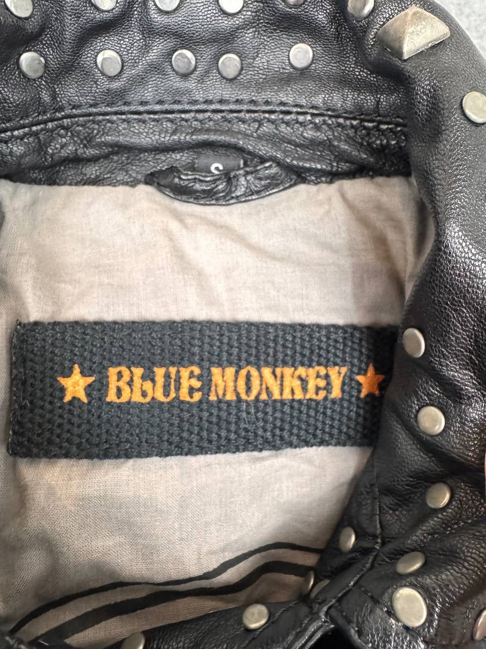 Other Blue Monkey Men Black Leather Jacket Size S Size US S / EU 44-46 / 1 - 4 Thumbnail