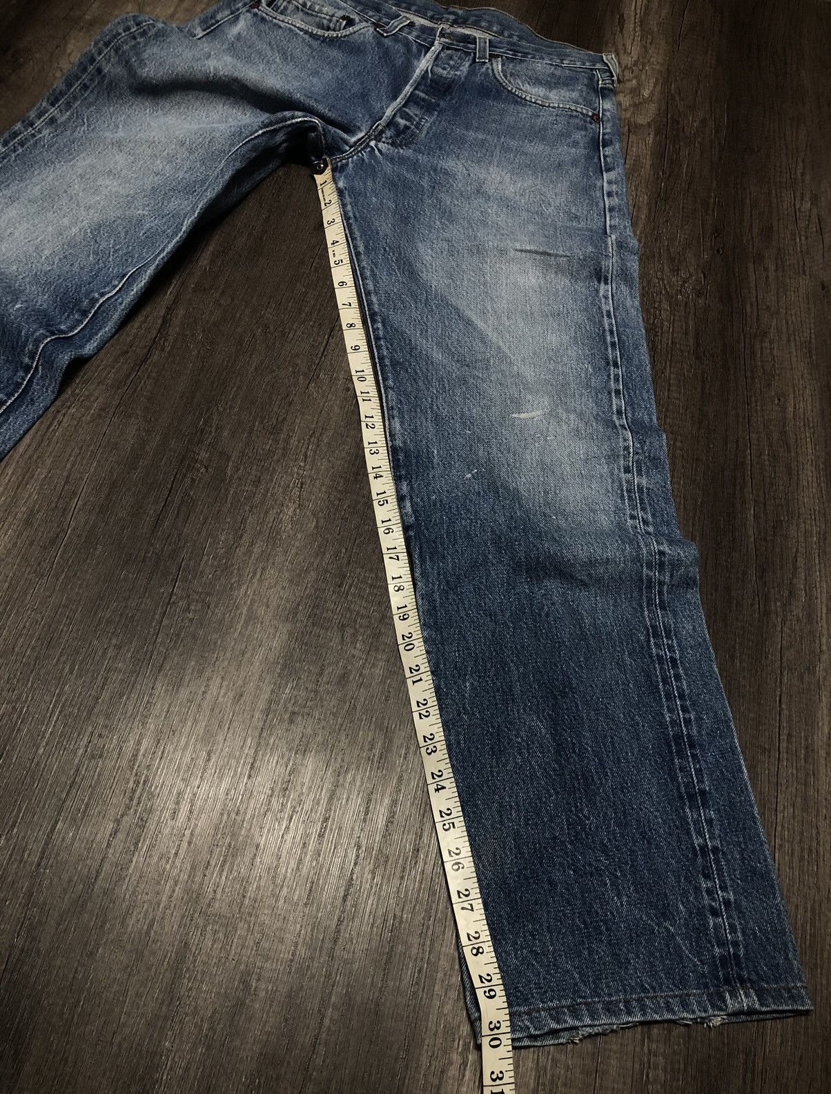 Levi's × Levi's Vintage Clothing Vintage Levi's button stamp 524 Rindem Selvedge Jeans Size US 30 / EU 46 - 17 Thumbnail