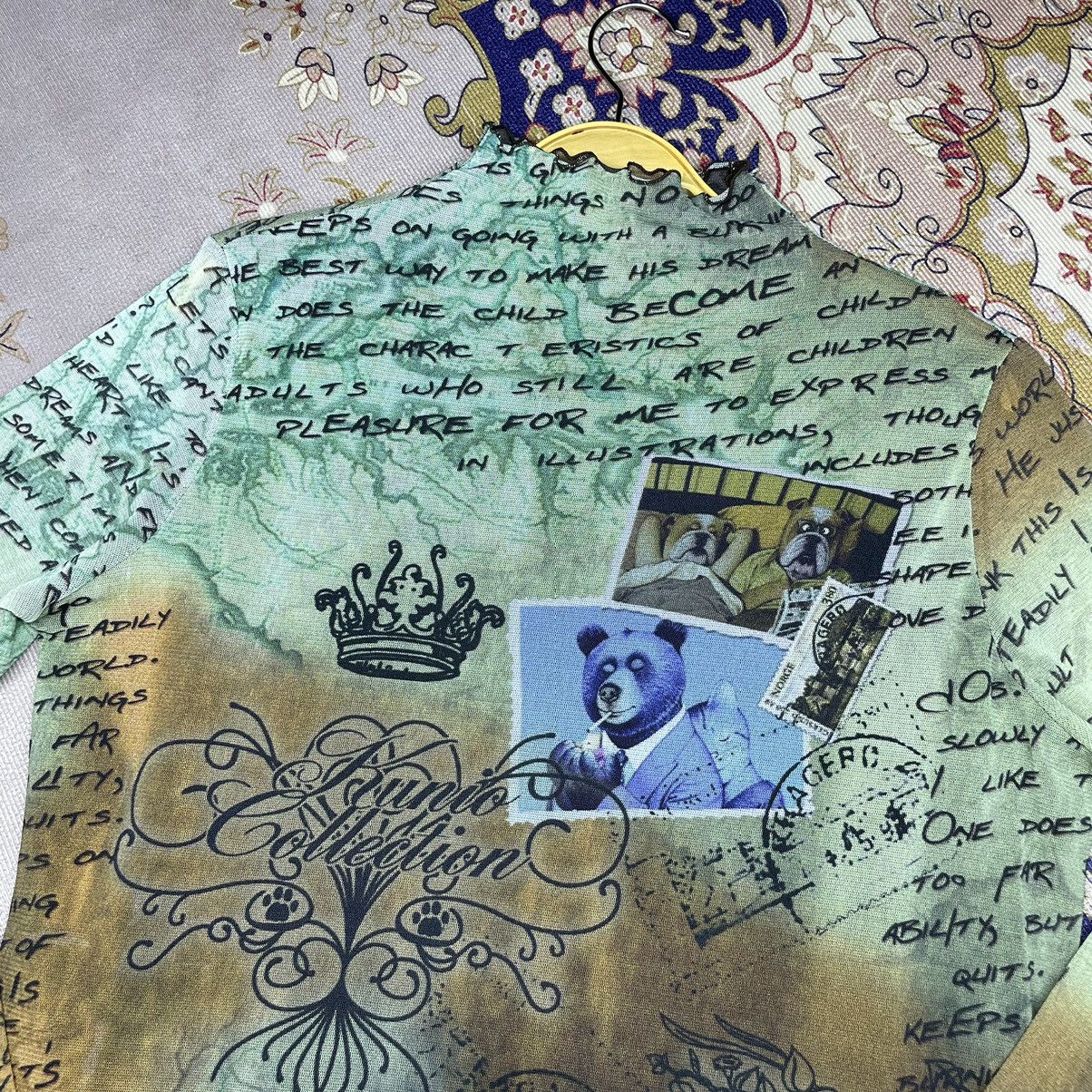 If Six Was Nine Japanese brand Kunio turtleNeck inspired Jean Paul Gaultier Size S / US 4 / IT 40 - 5 Thumbnail