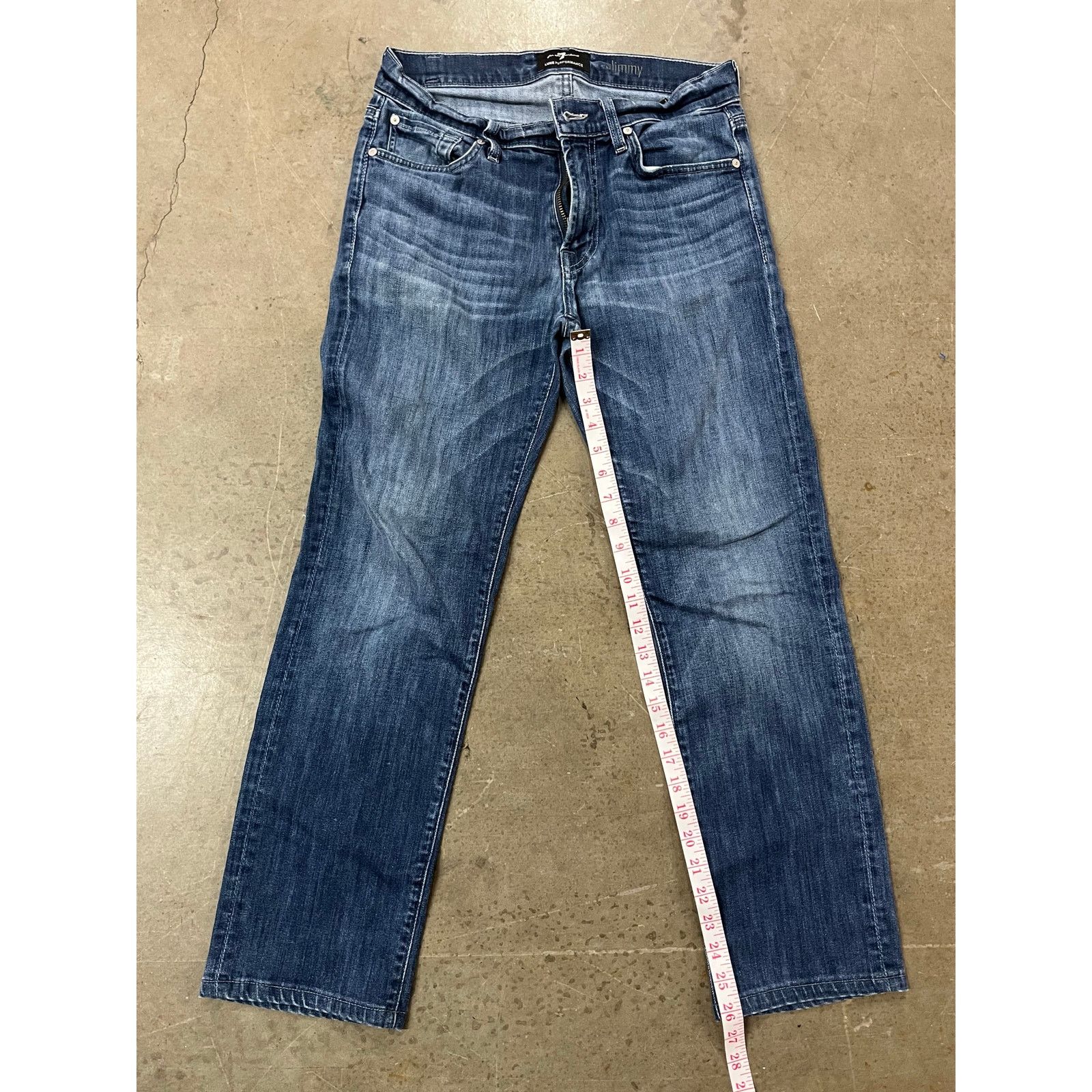 7 For All Mankind 7 For All Mankind - Slimmy / medium wash / 31x 27 Size US 31 - 5 Thumbnail