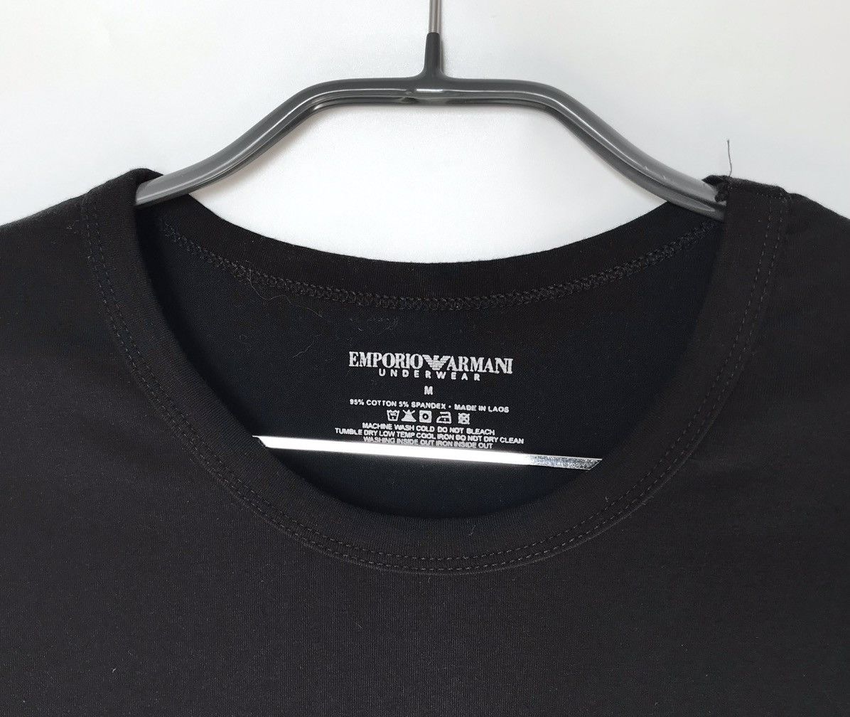 Emporio Armani Emporio Armani Underwear T-Shirt Mens Sz M Black Size US M / EU 48-50 / 2 - 3 Thumbnail
