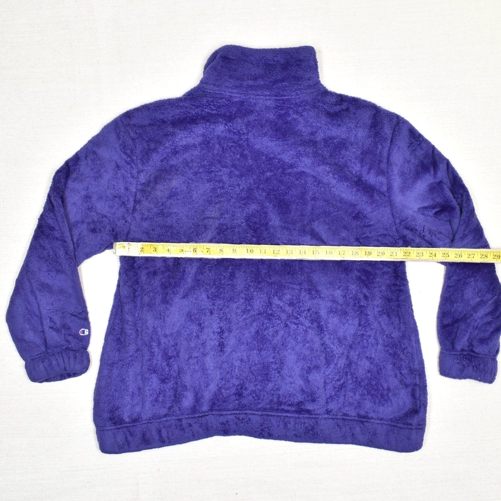 Champion Champion Women Jacket Purple Fleece Full Zip Pockets L Size Polyester Basic Size L / US 10 / IT 46 - 4 Thumbnail
